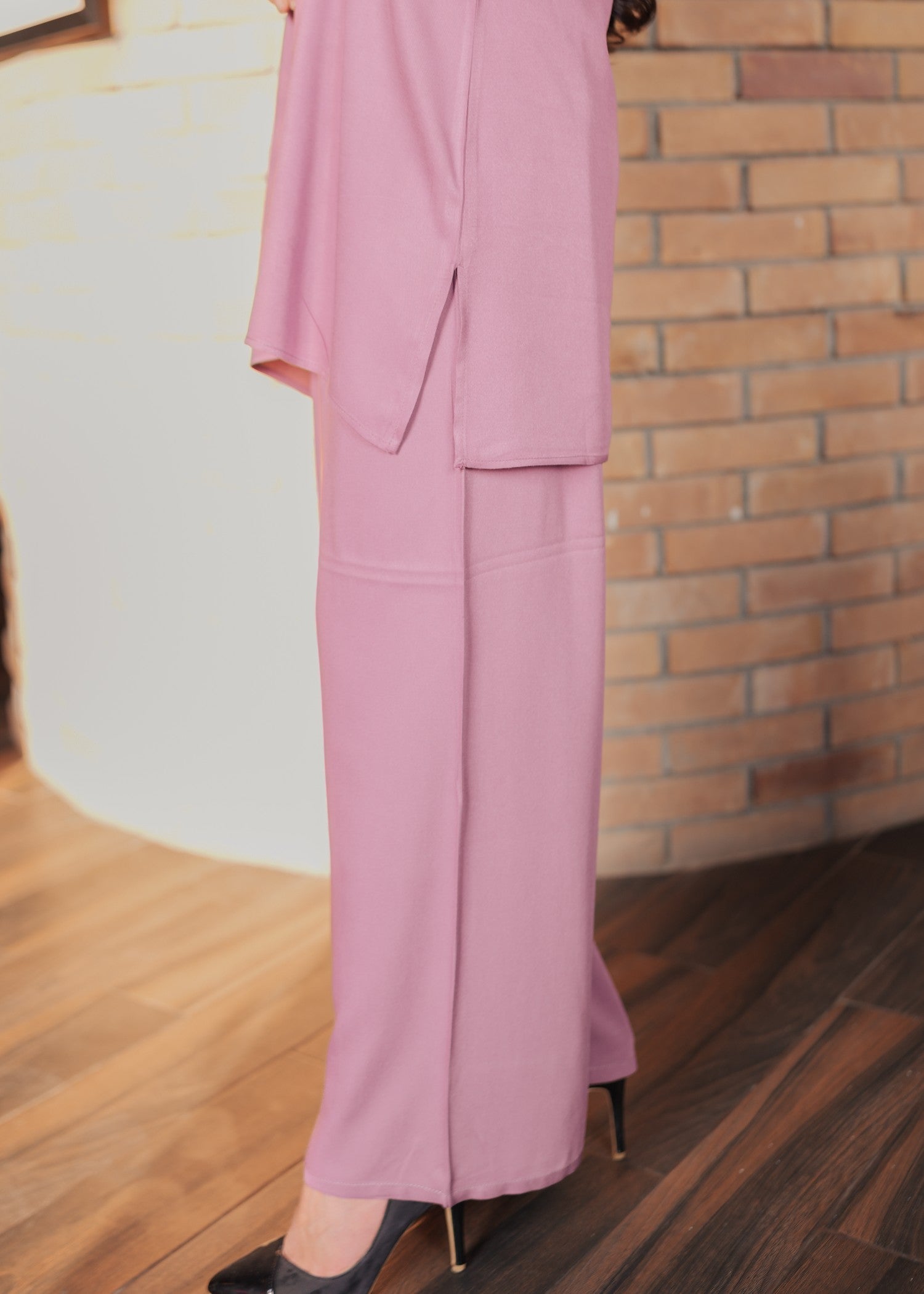 pure marina Co ord Sets in Mauve pink