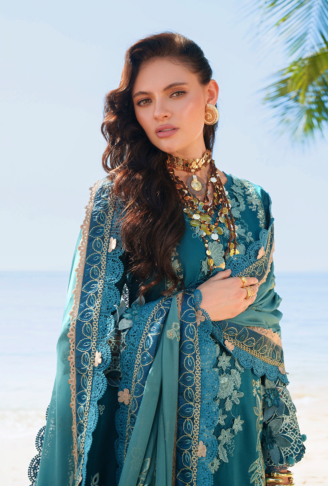AJR Evara Luxury Lawn – Maela
