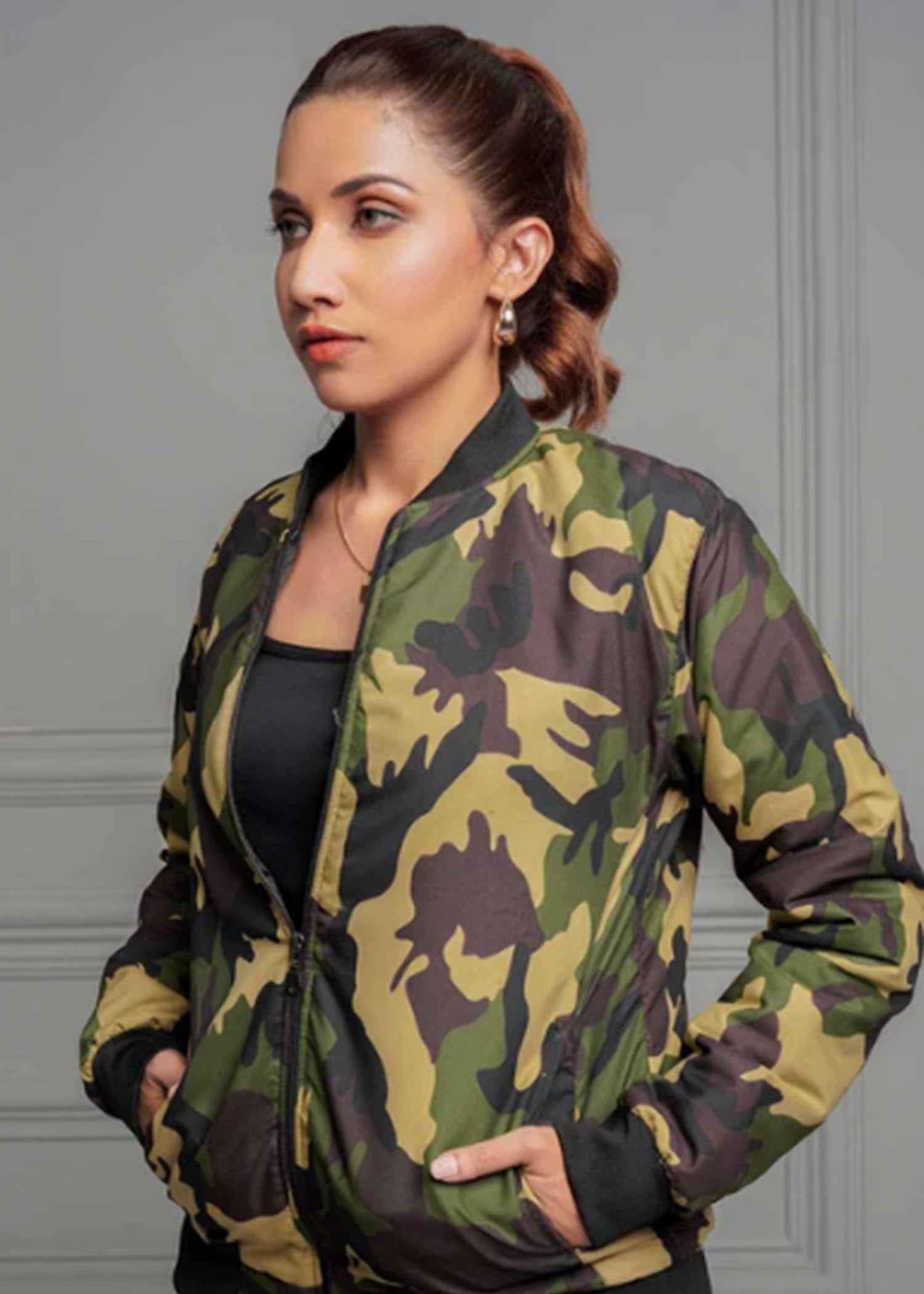 twill polyester Jacket in Multi