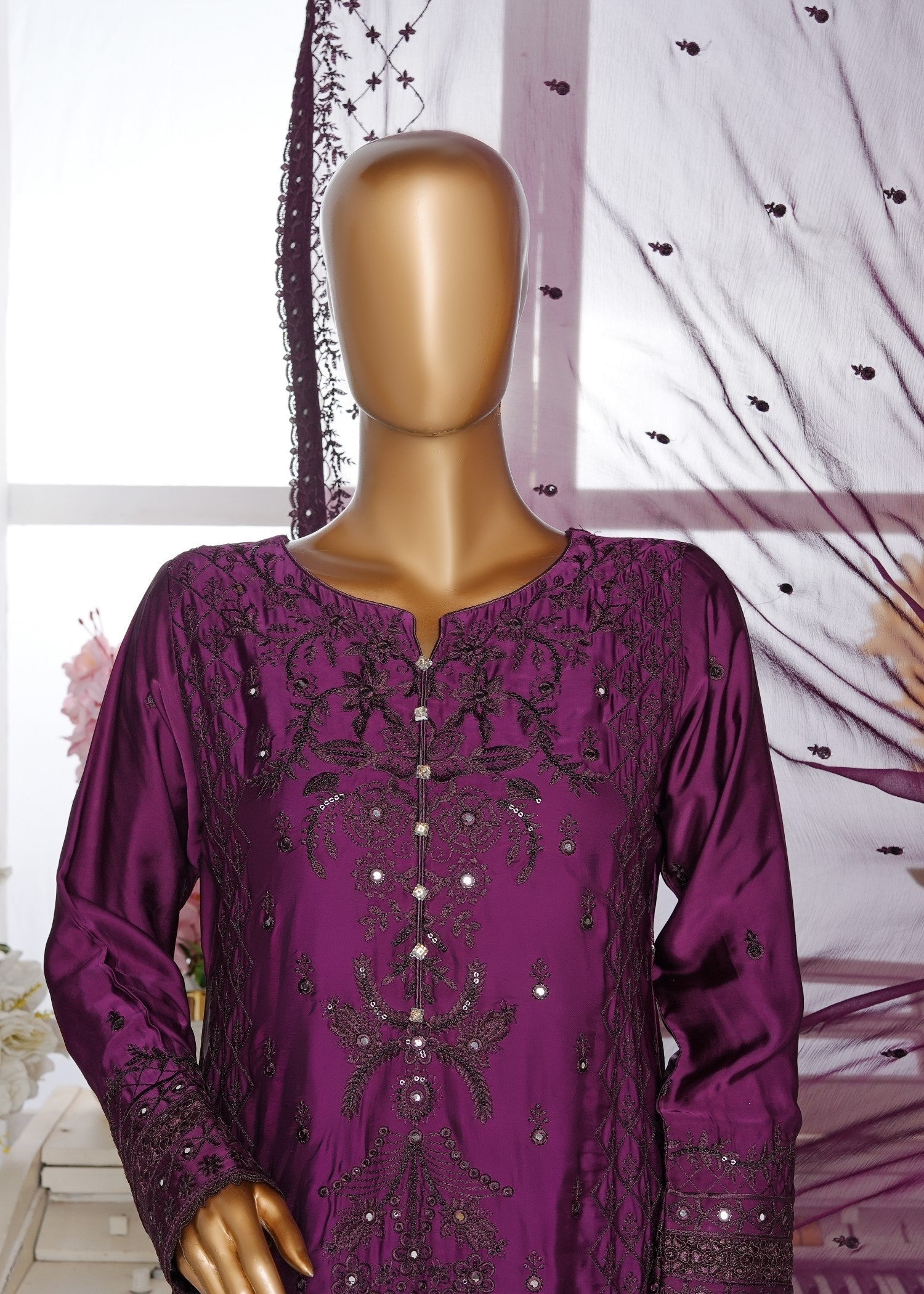 charmuse/shamooz Kurta Set in Purple