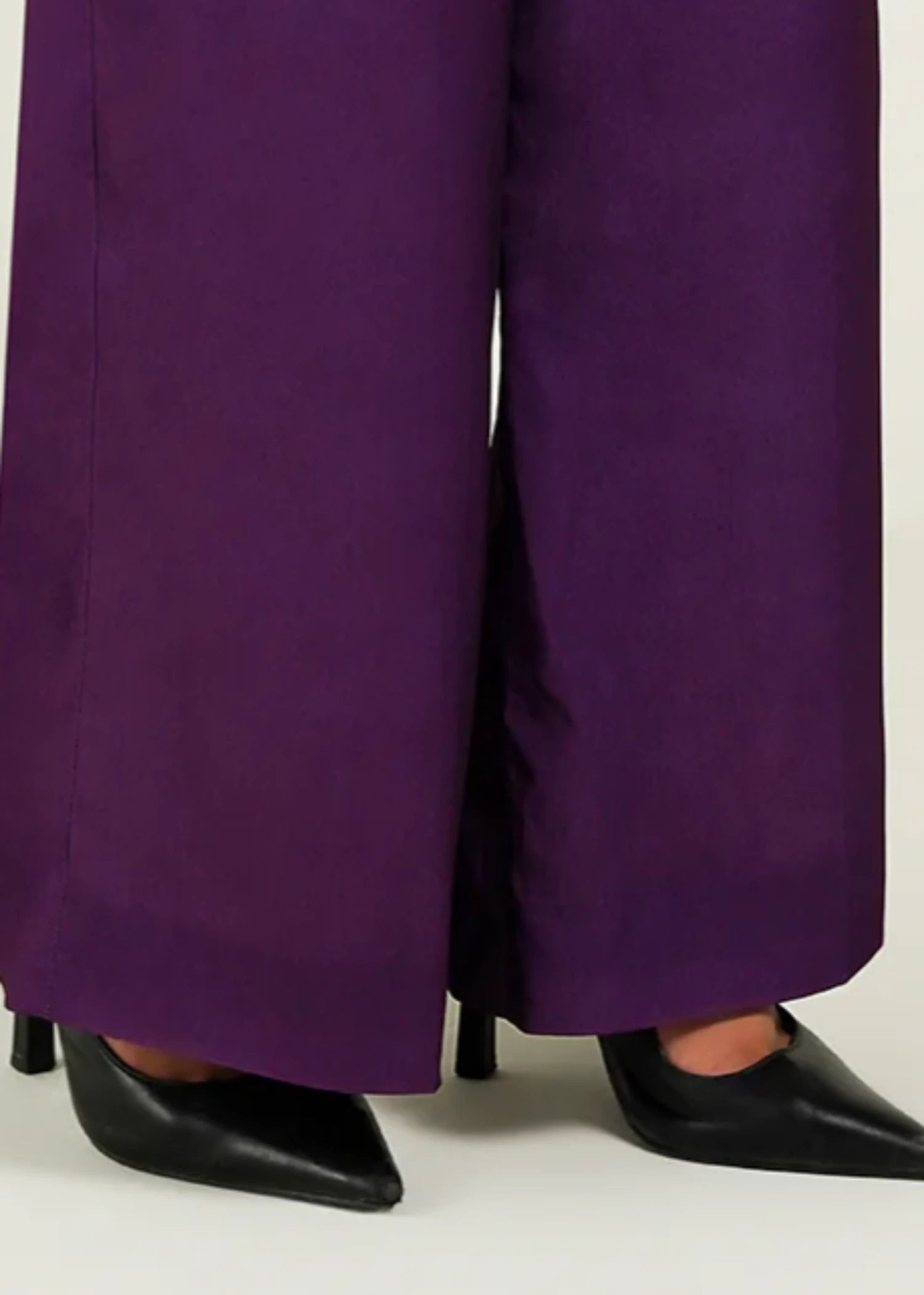 crepe Pants in Blue