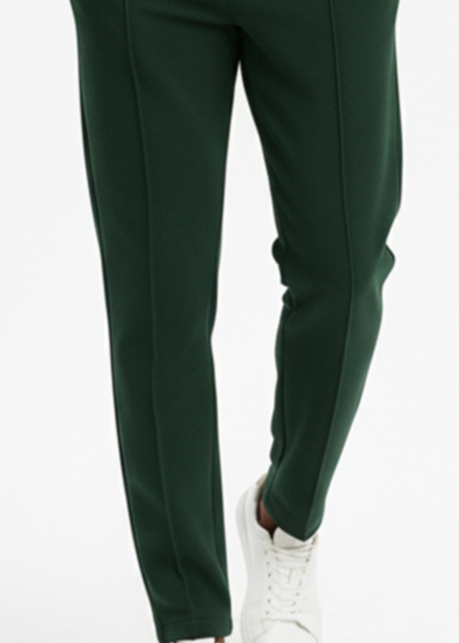 fleece Trousers in Dark green