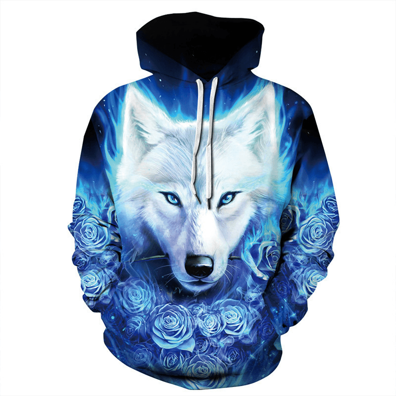3D Digital Print Brown Lion King Sweatshirt