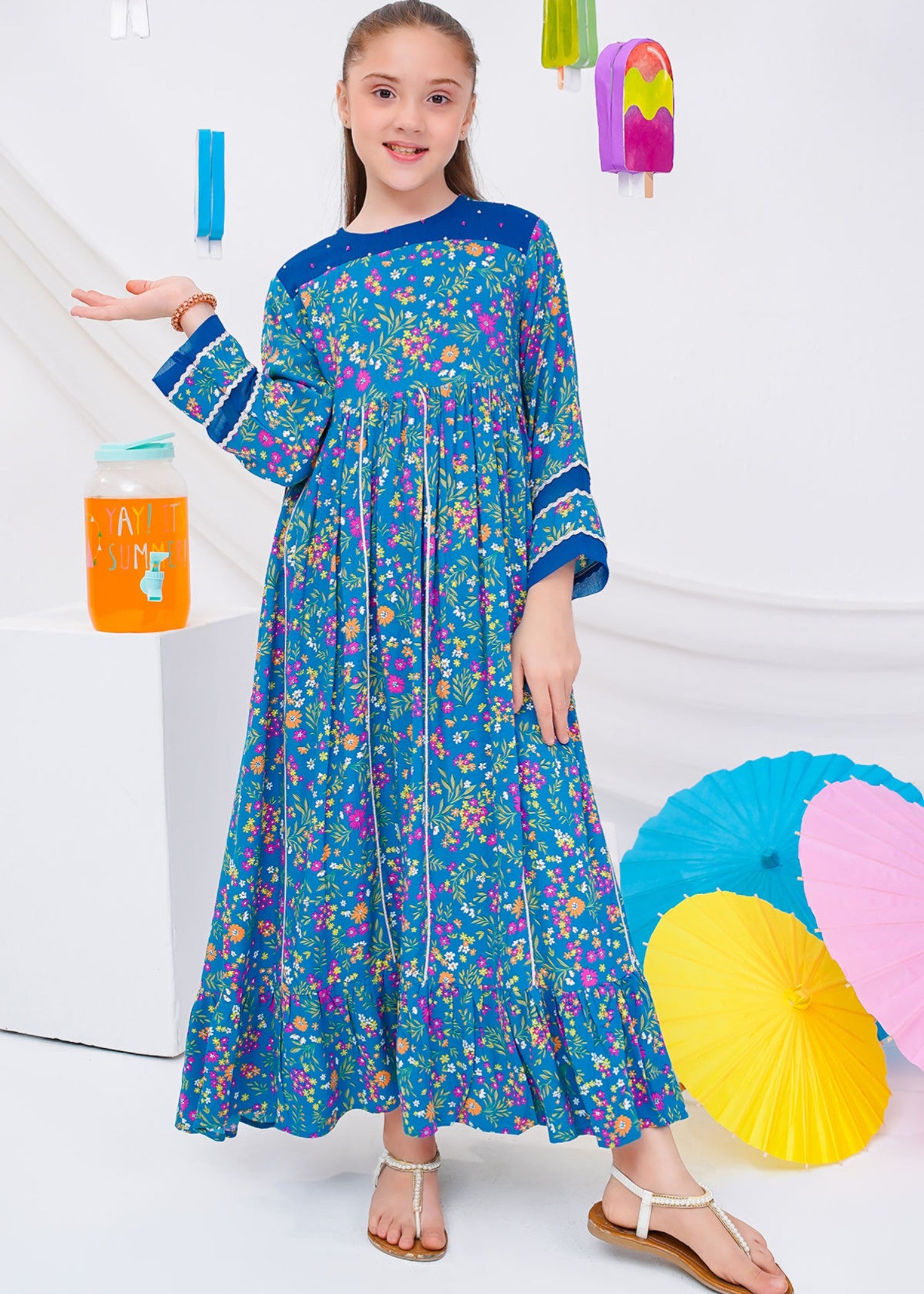 boski Frock in Royal blue