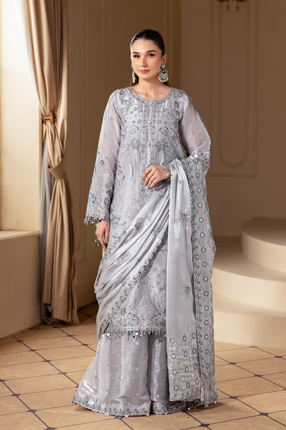 Aaina Sheesha Silk Formals – AF-SS-2245-Safira