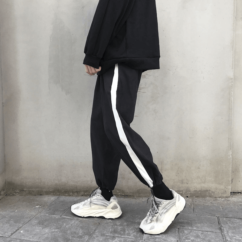 Sports Pants Hong Kong Style Loose Casual Thin Student Trend