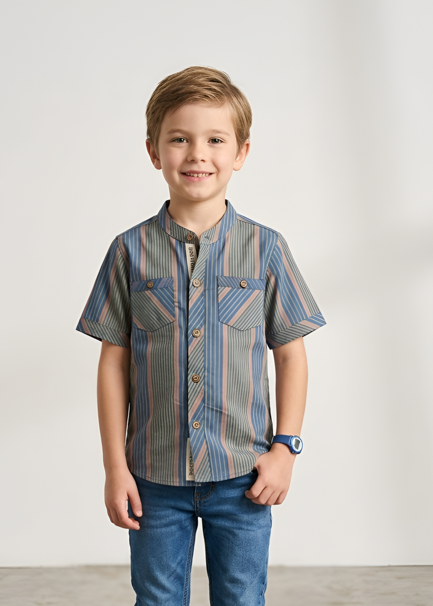 wash & wear Casual Shirt in Multi