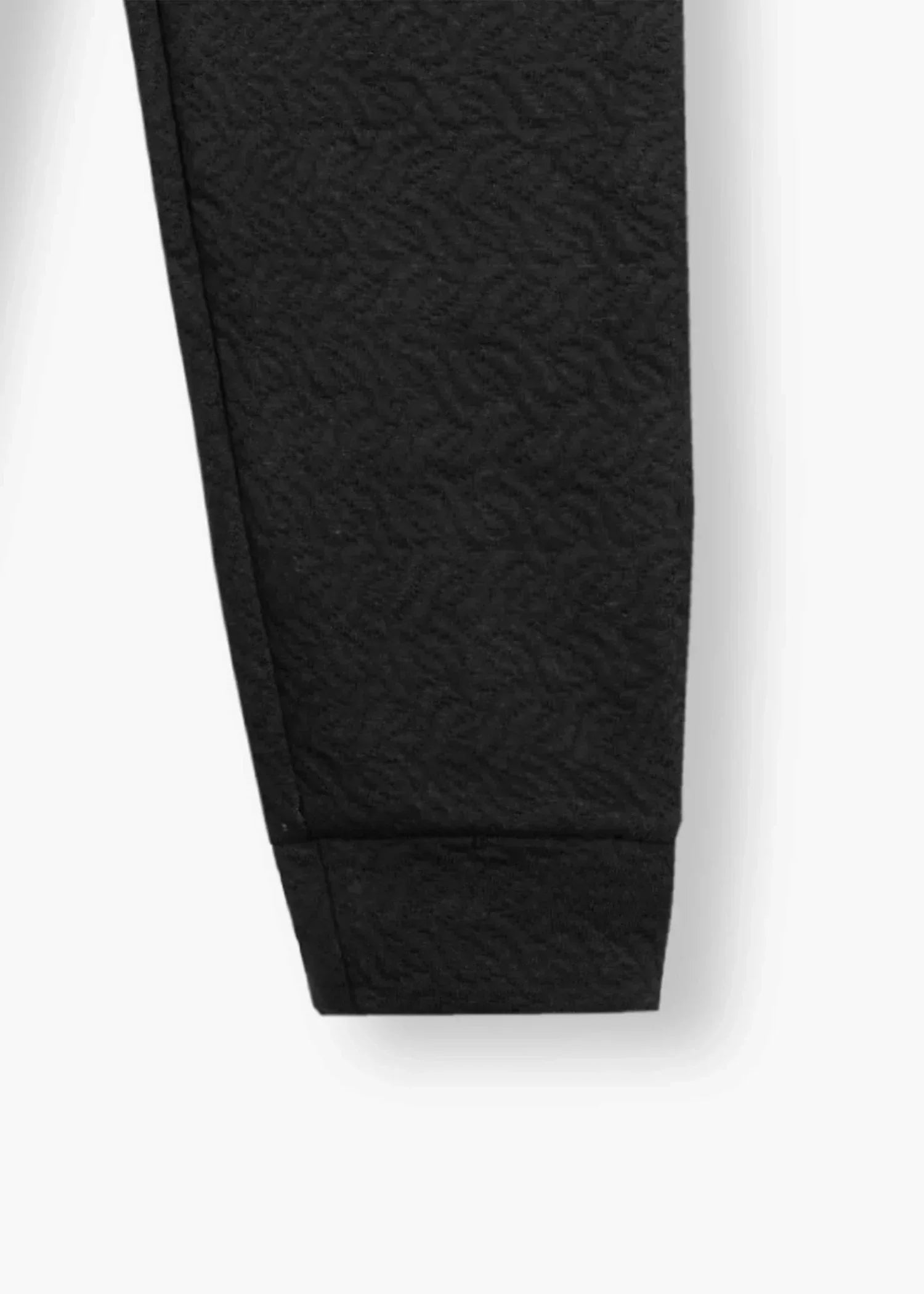 fleece Tracksuit in Black