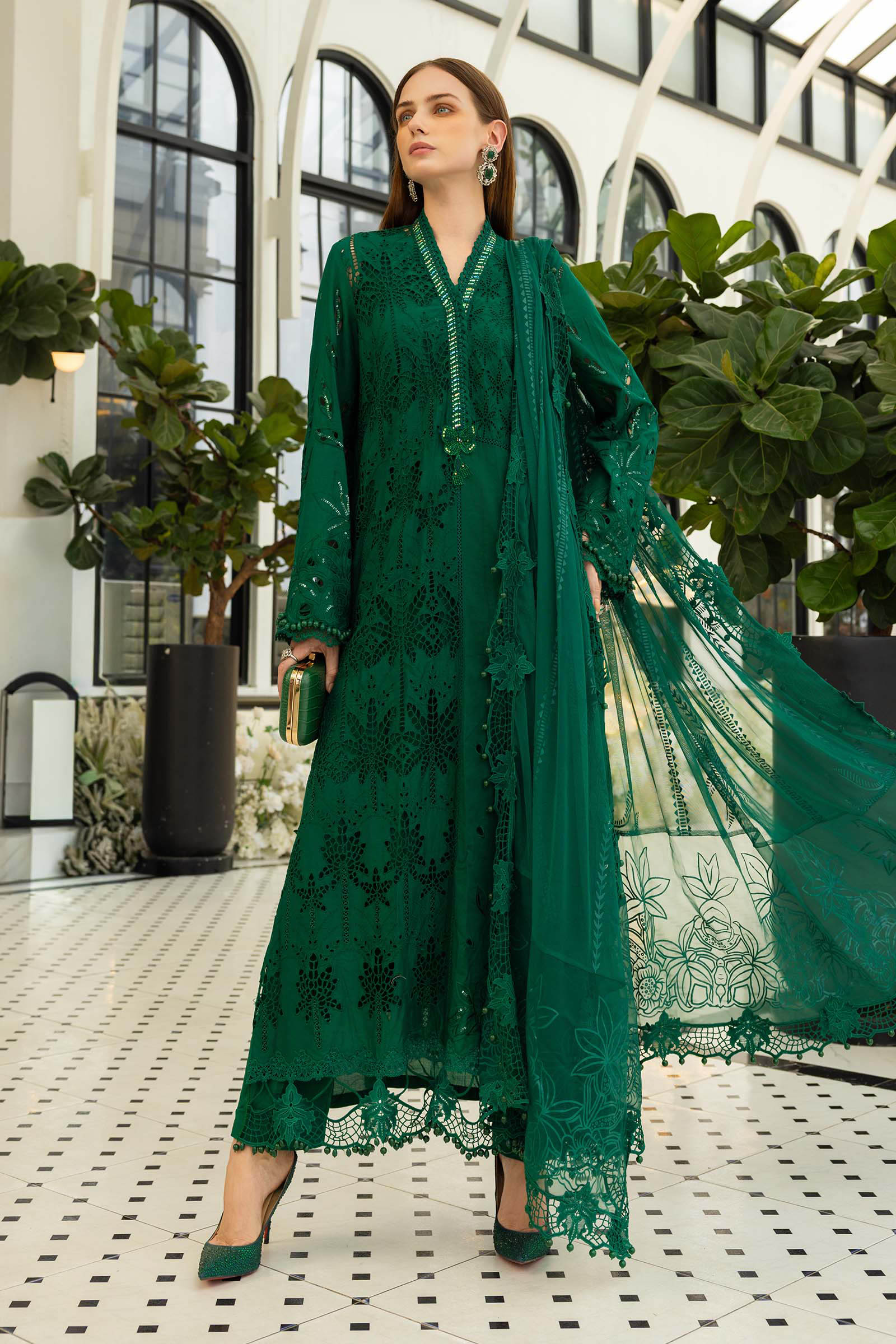 Eid Festive Luxury Lawn – EL26-04