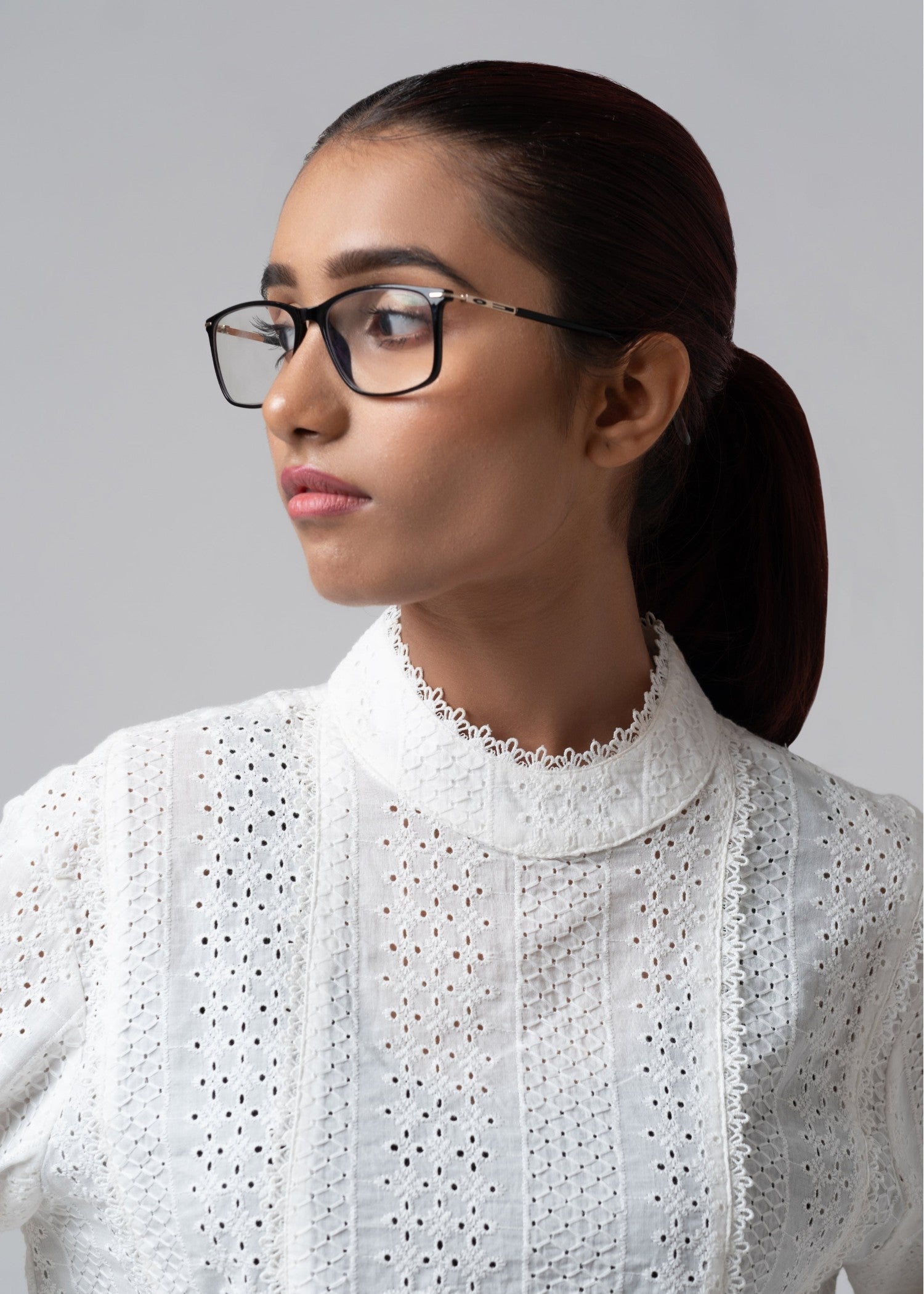 cotton Top in White