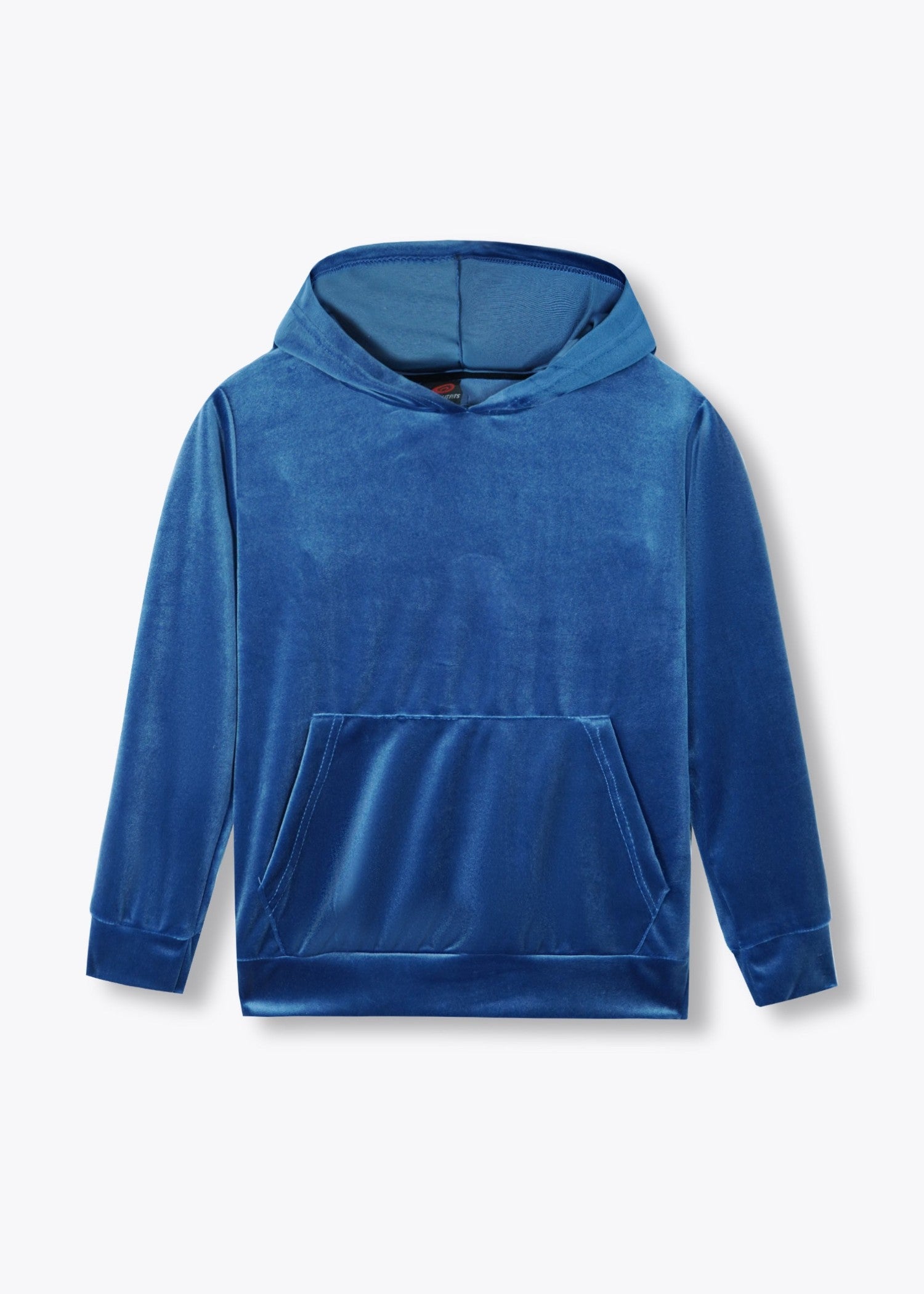velvet Hoodie in Royal blue