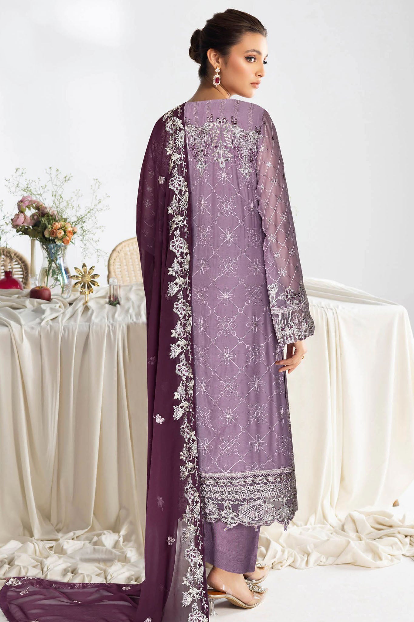 Sangeet Chiffon Formals – B-410
