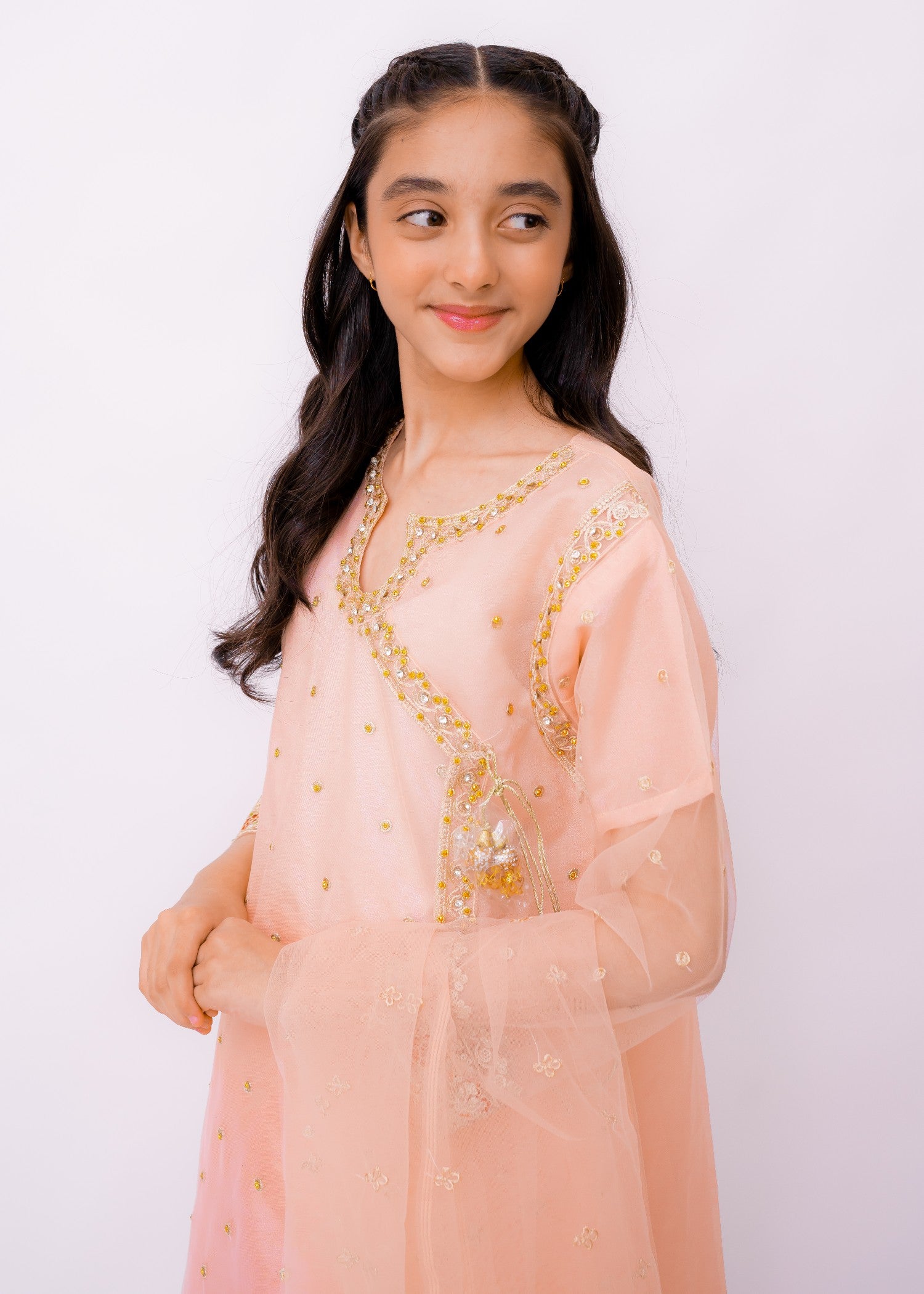 net Angrakha in Pink