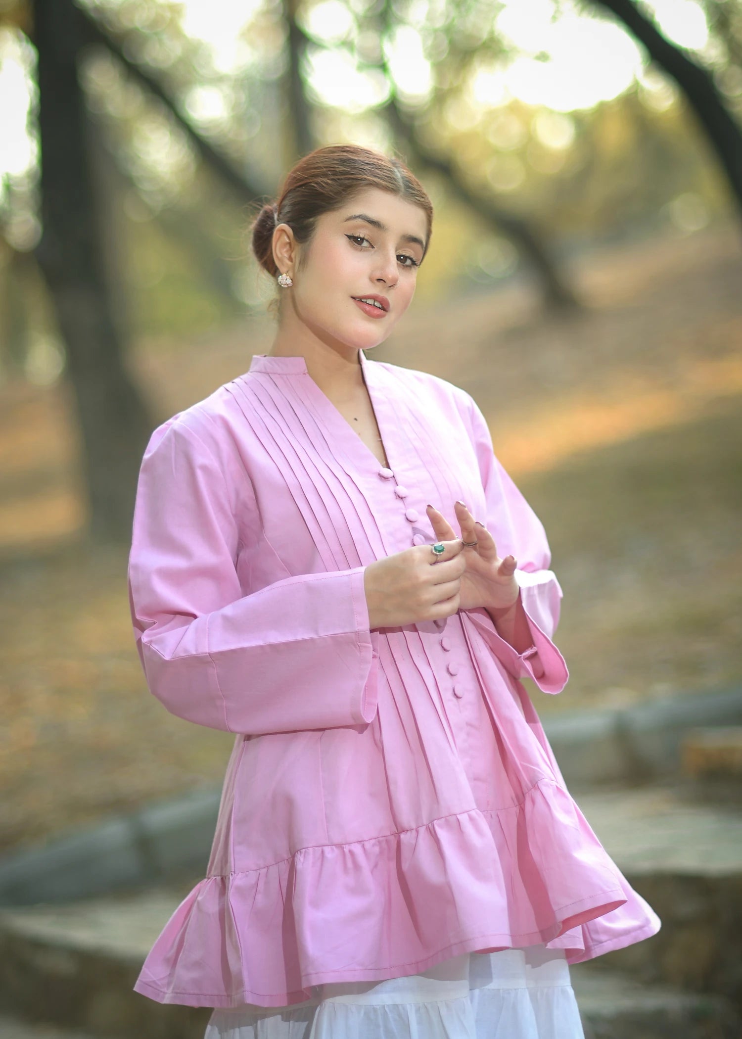 cotton Top in Pink