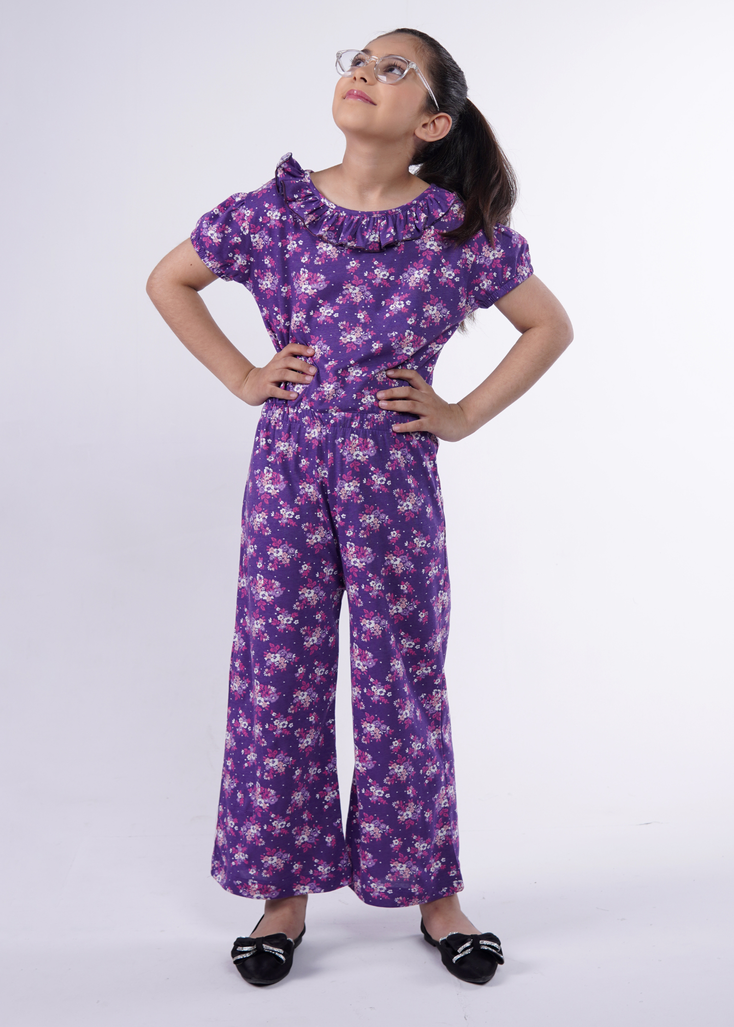 Jumpsuit in Purple rain