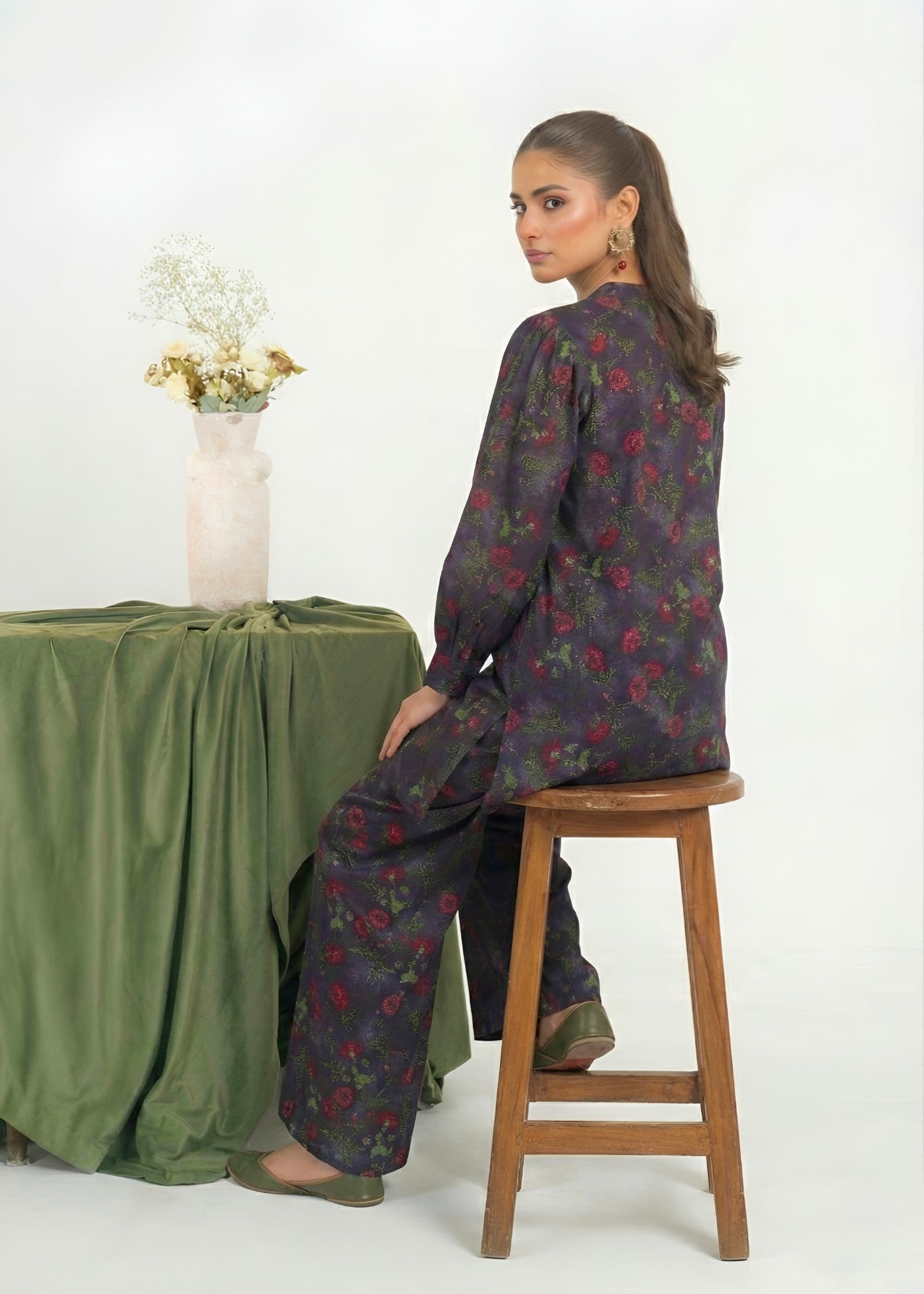 linen Co Ord Sets in Purple