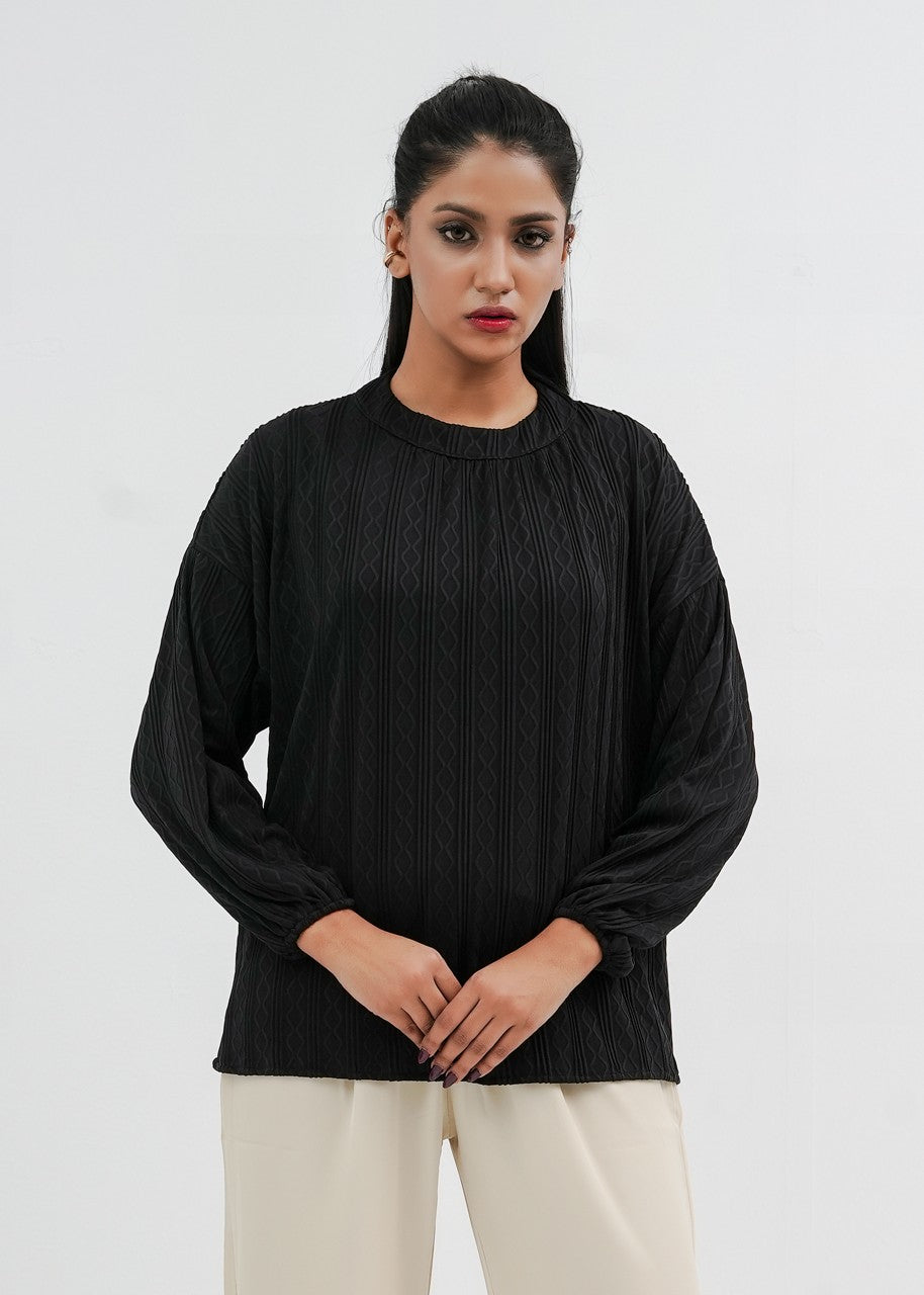 spandex Tunic in Black