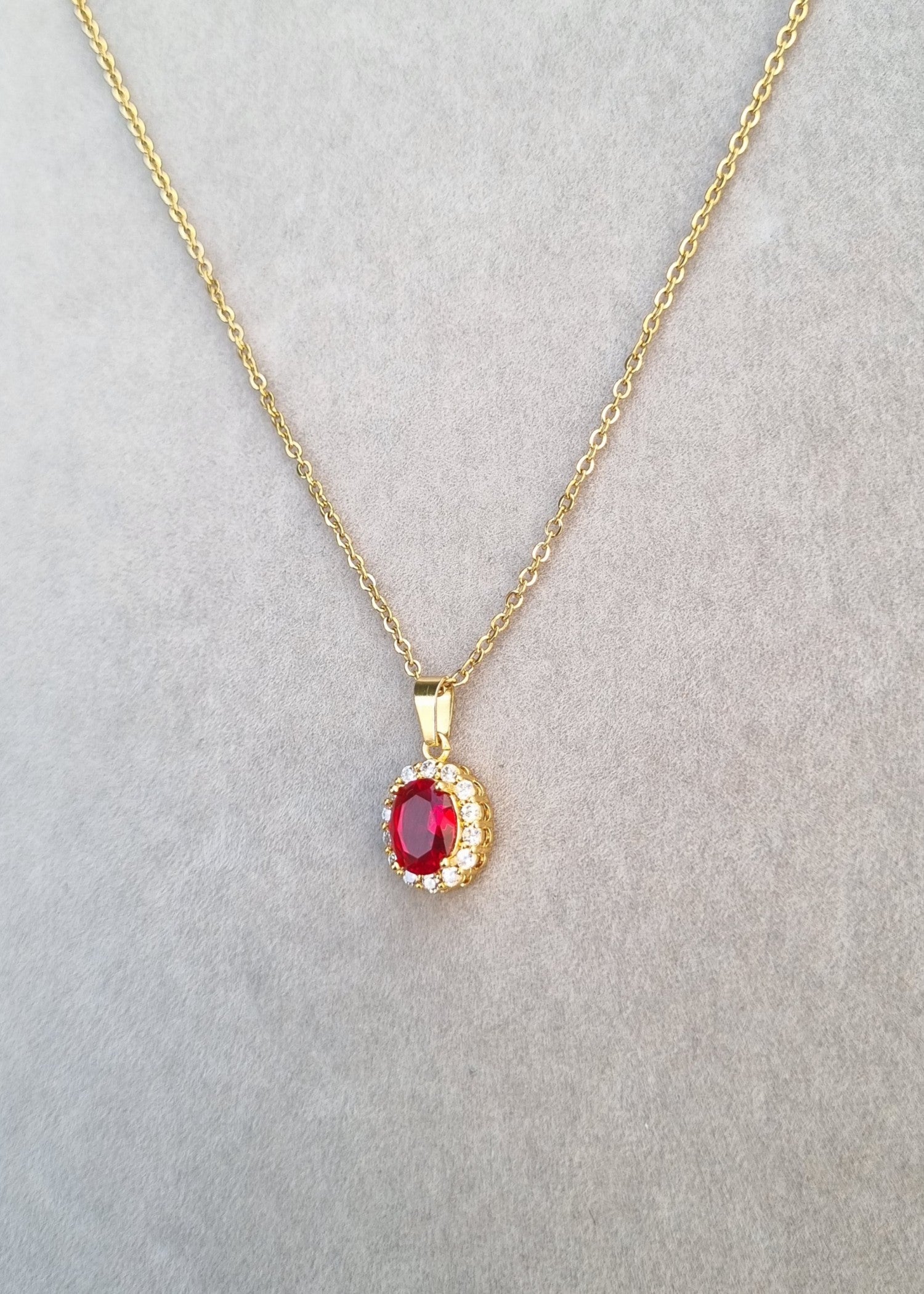 Necklace in Spicy red Color by - Trendy Women Necklace TLF5187