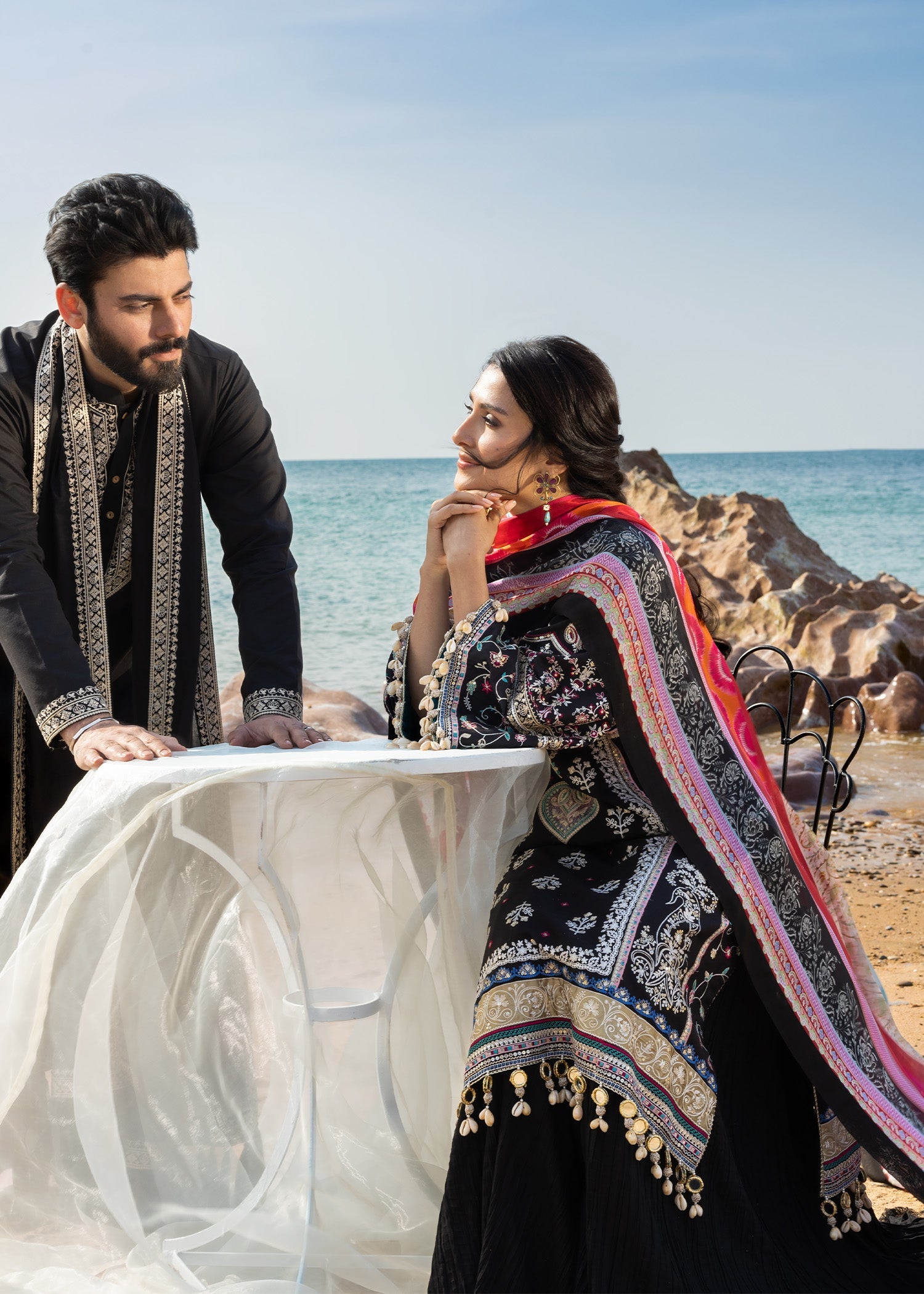 Festive Luxury Lawn – Kohl