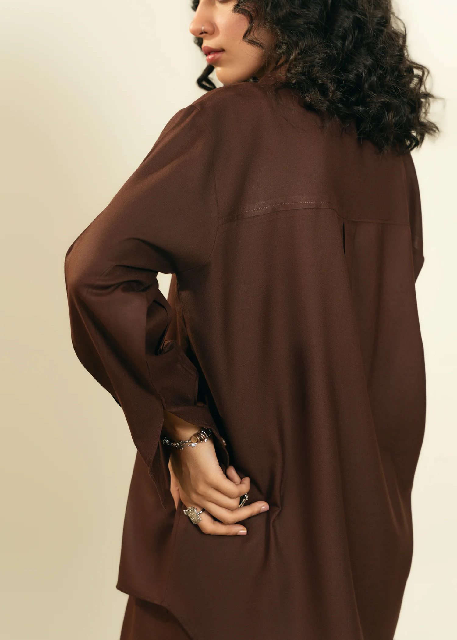 marina Co ord Sets in Espresso brown