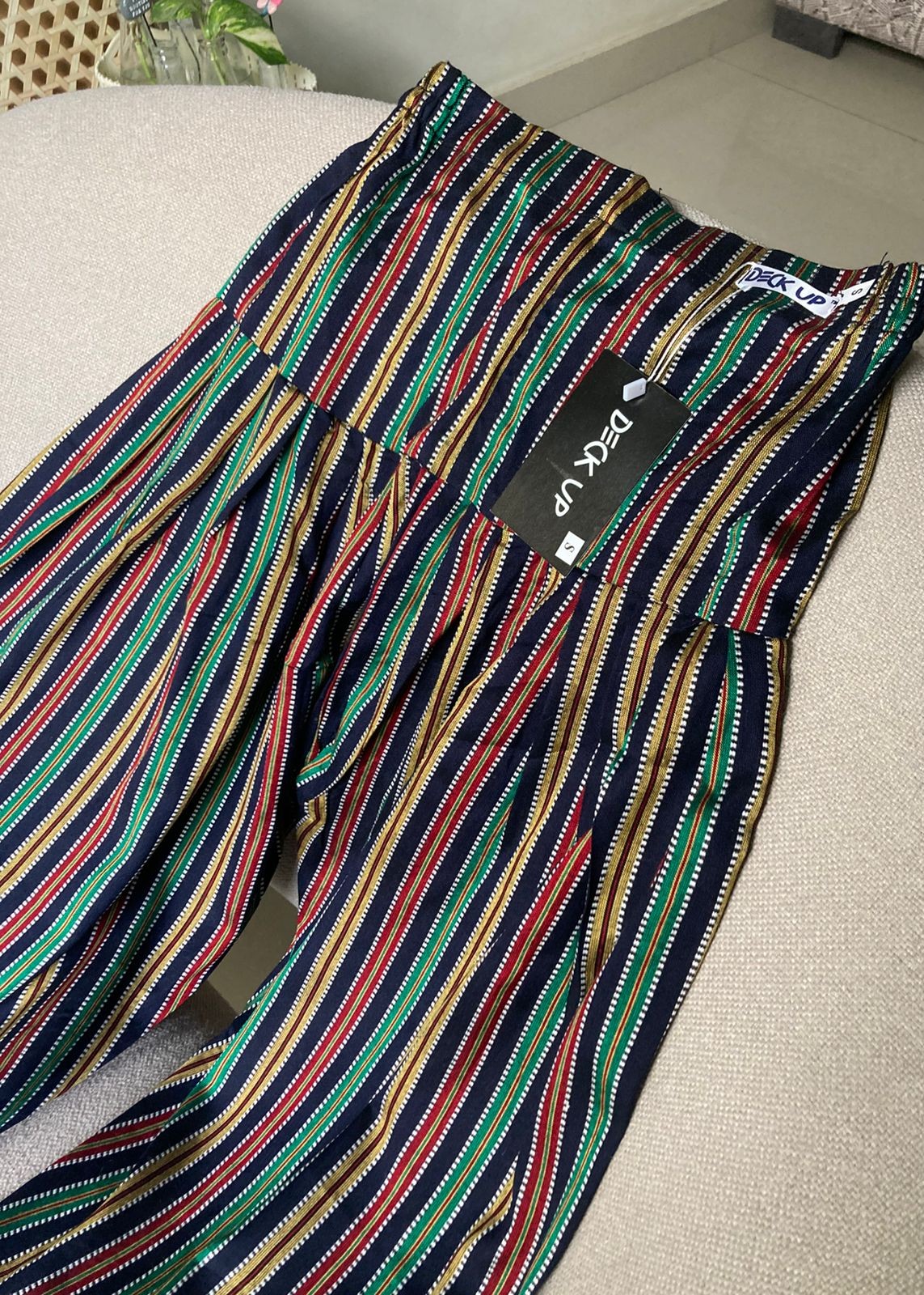 cotton viscose Shalwar in Multi