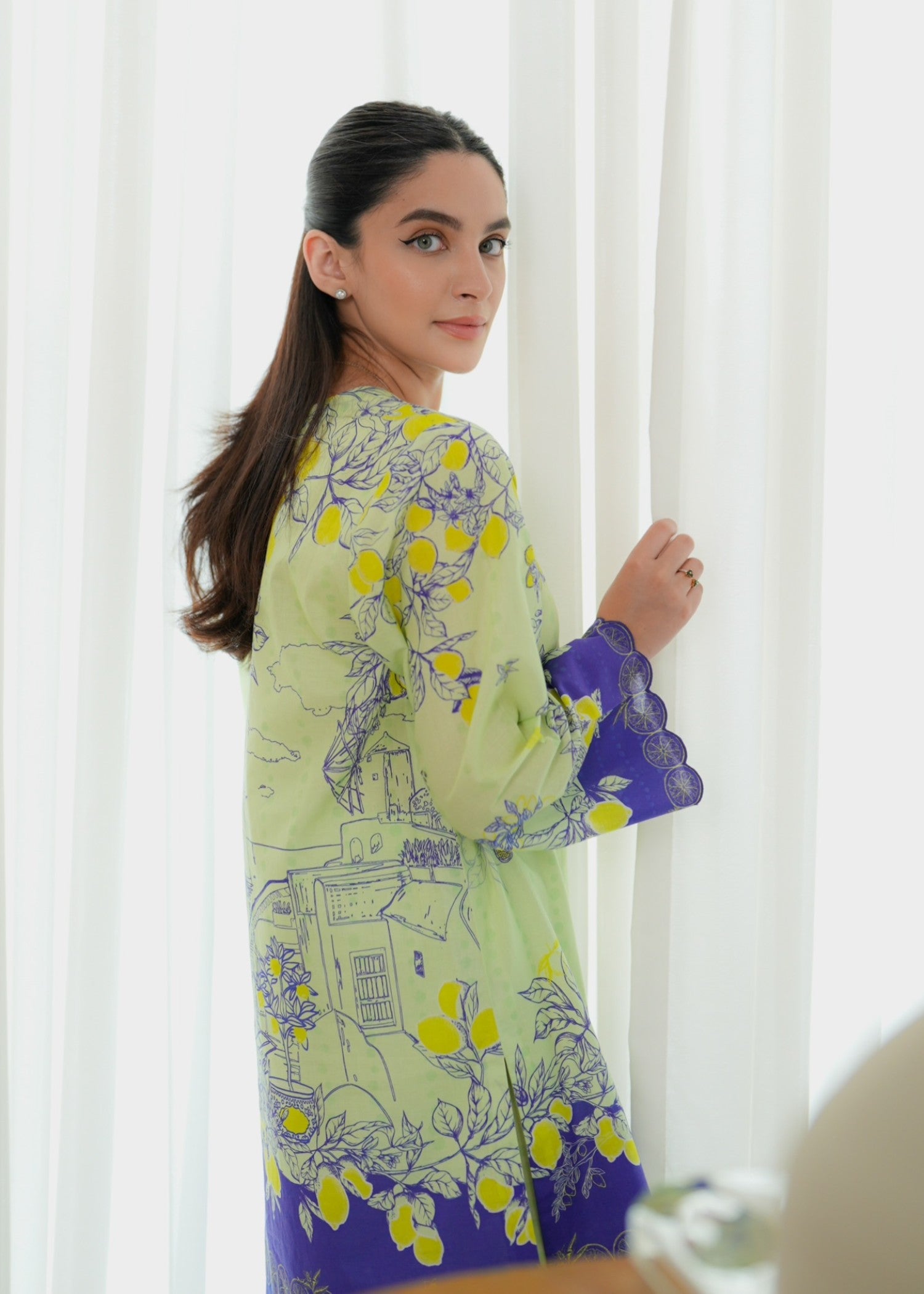 lawn Co Ord Sets in Light yellow