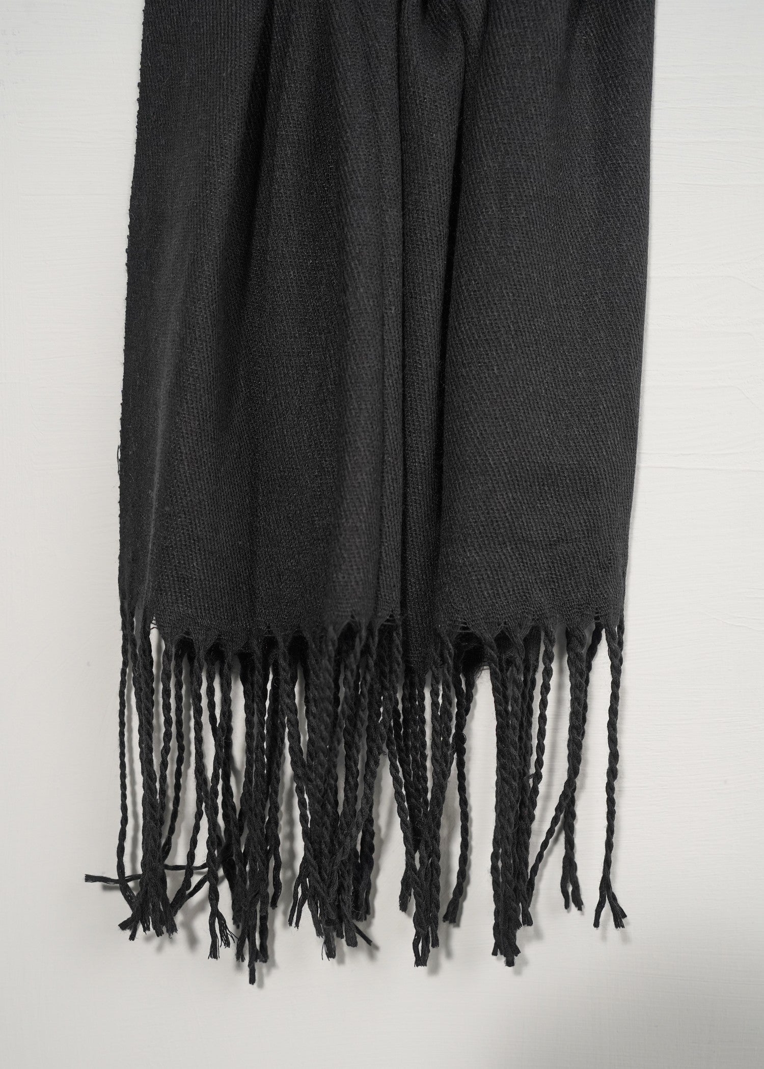 cashmere wool Hijab in Black