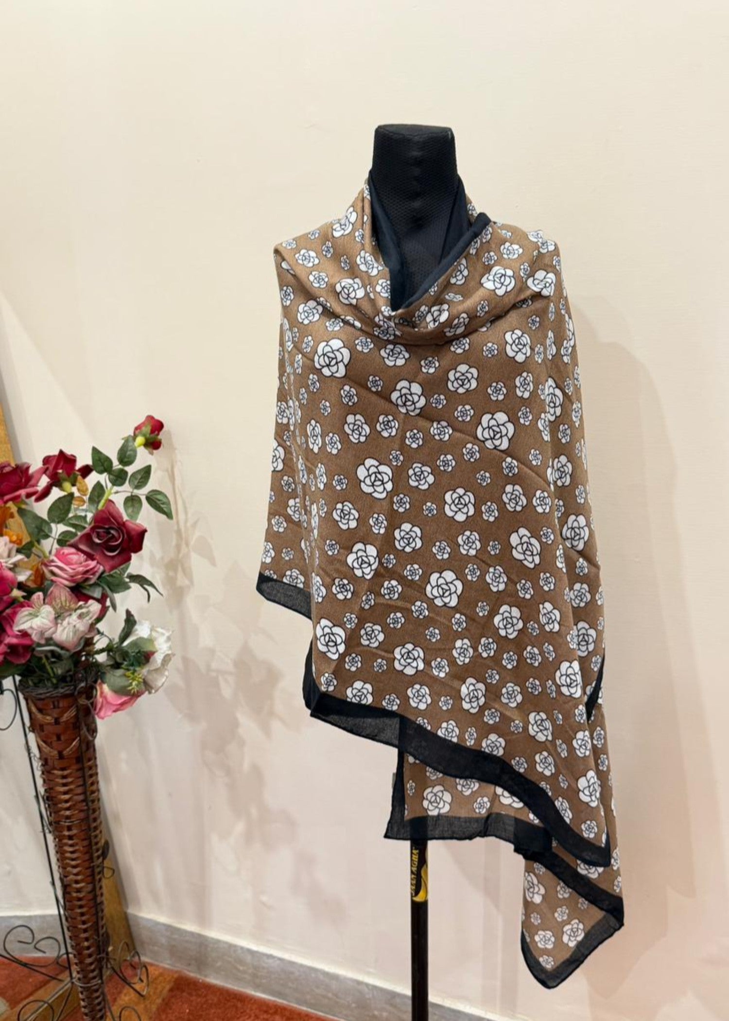 viscose Hijab in Peanut