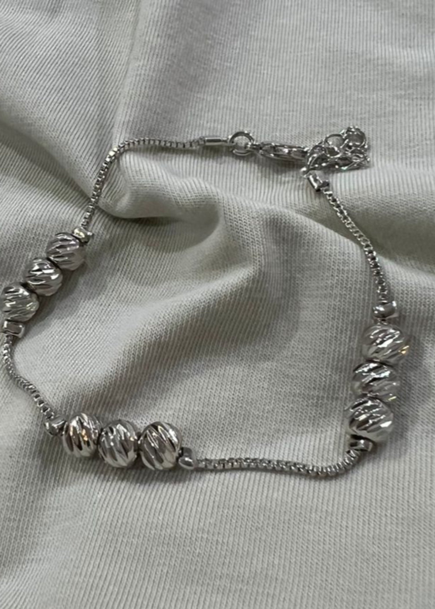Anklet in Silver Color by - Trendy Women Anklet GCN9998