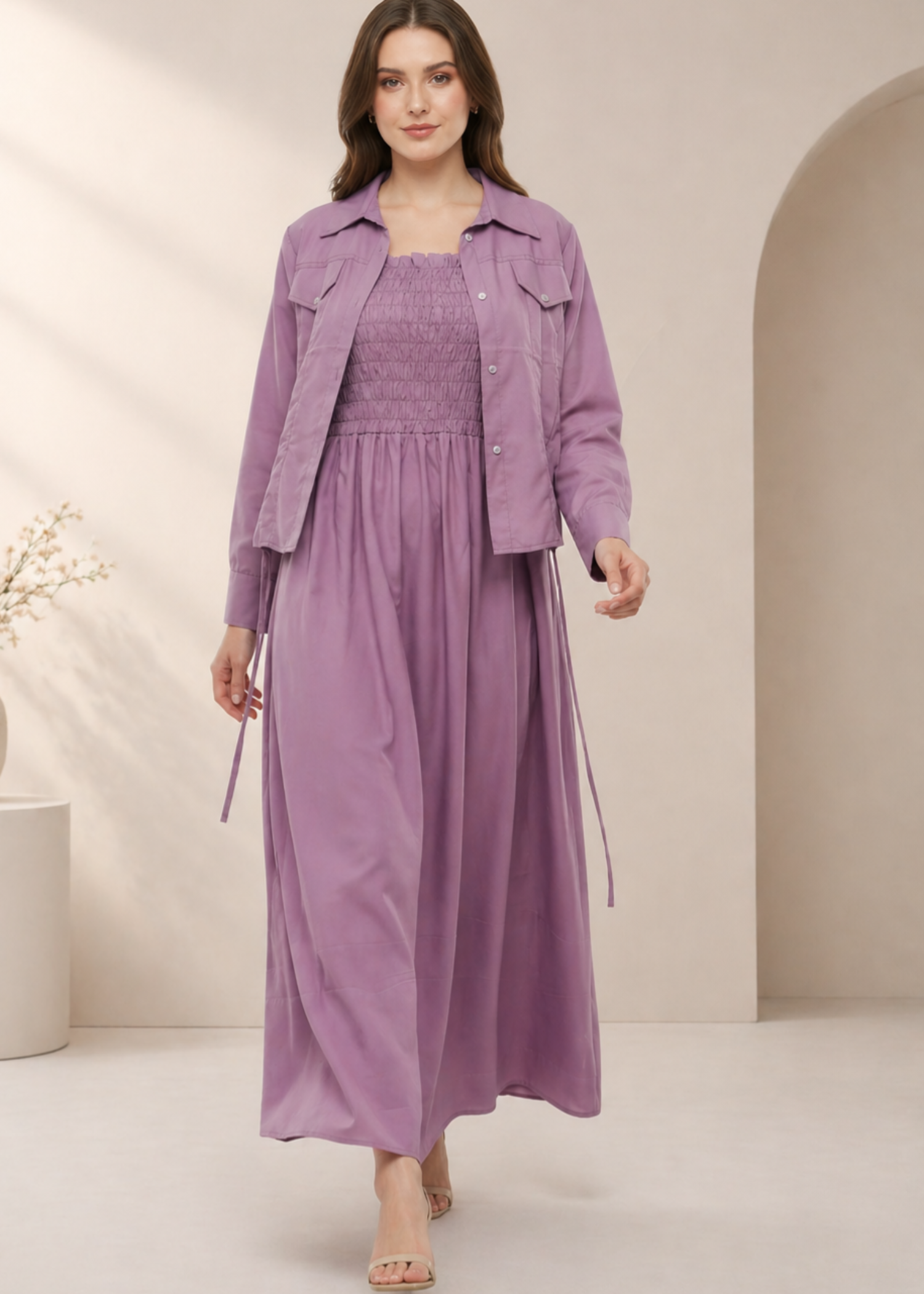 grip Maxi in Lilac