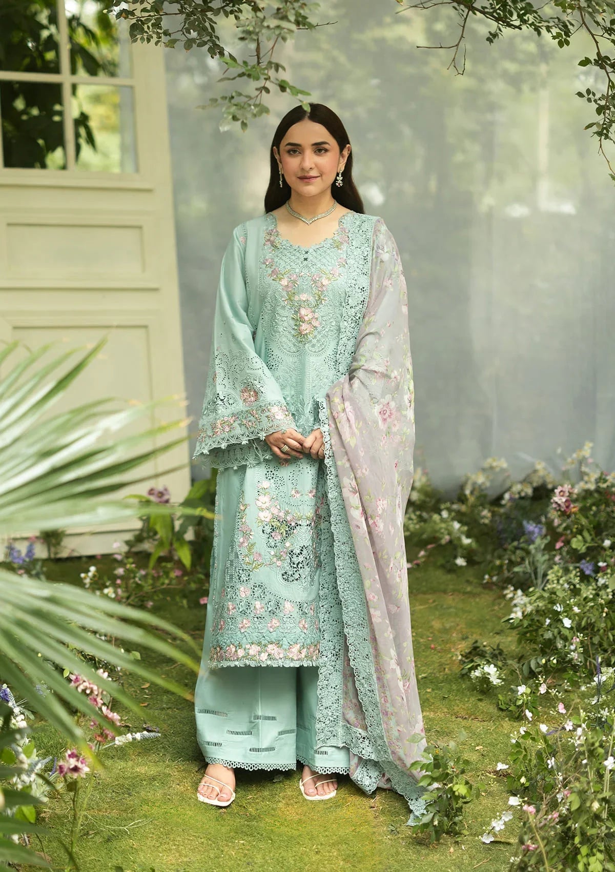 Luxury Lawn – ELQ-6b Mint Story