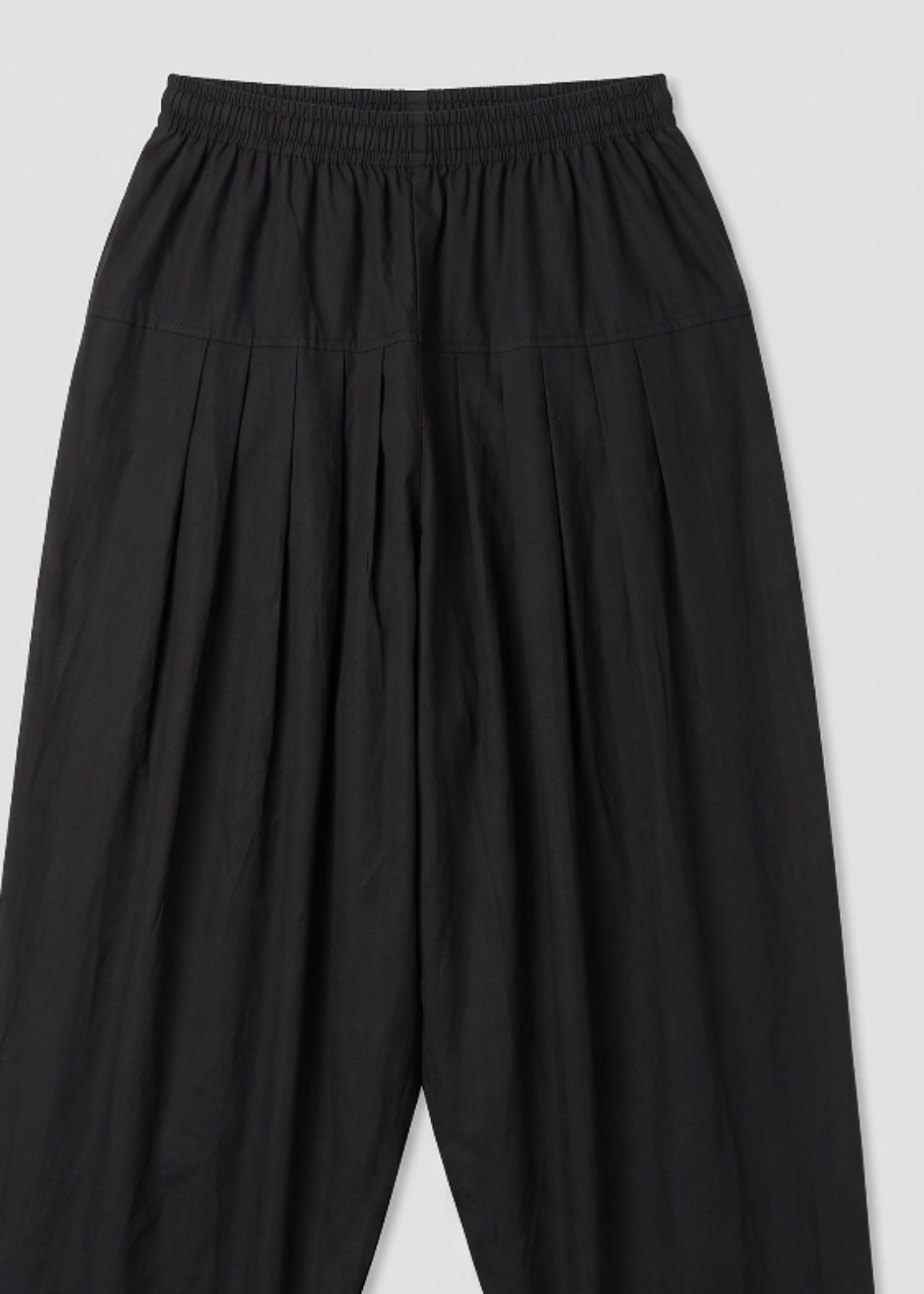 silk Shalwar in Black