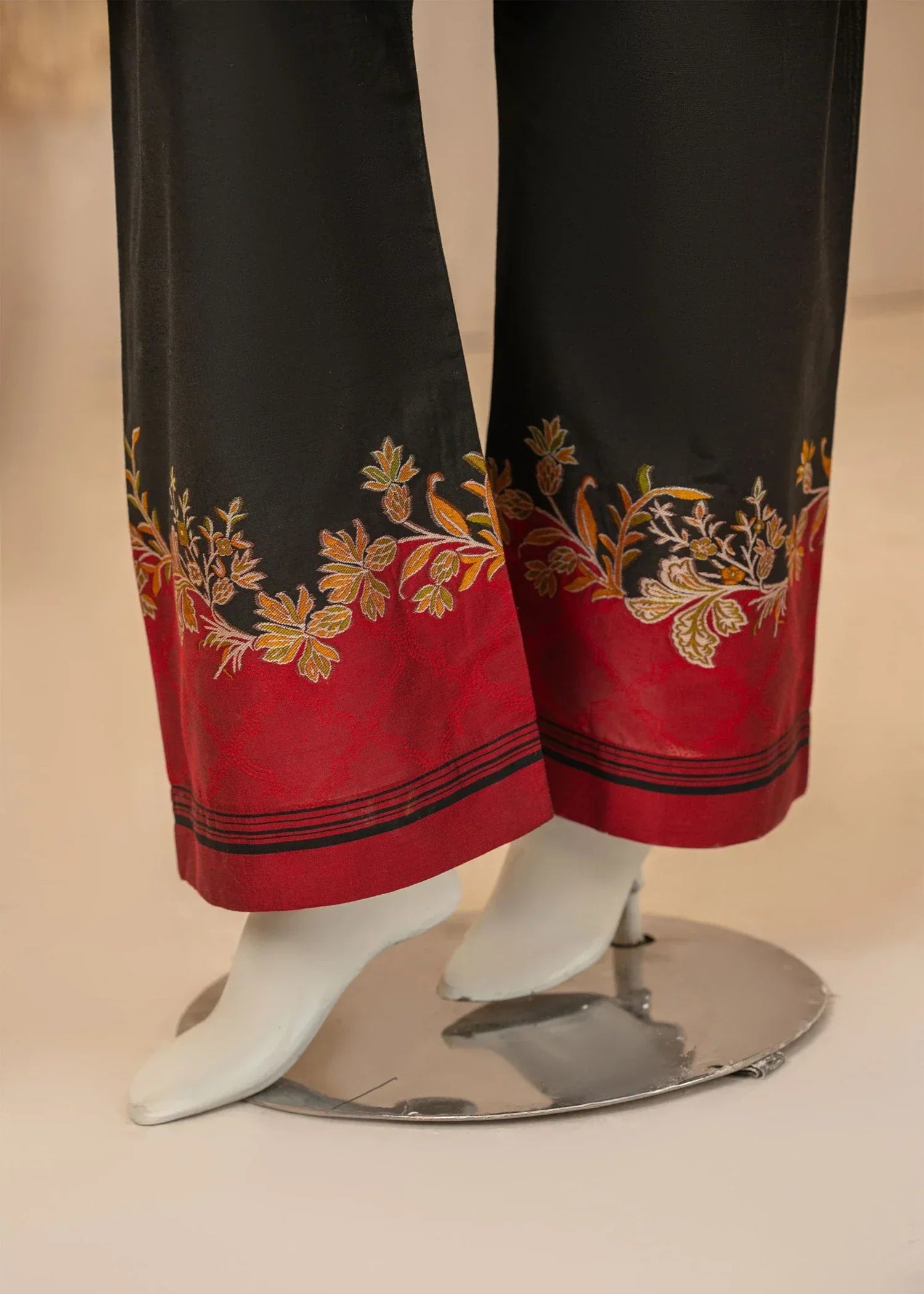 viscose Co Ord Sets in Blood red, black