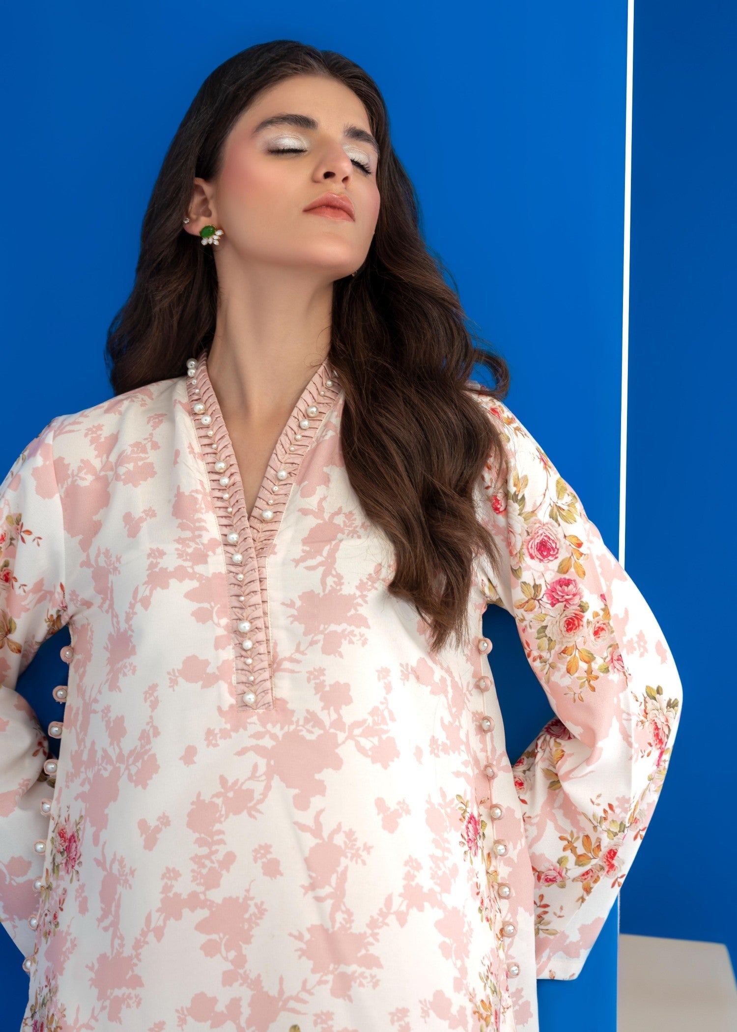cambric Co Ord Sets in Petal pink
