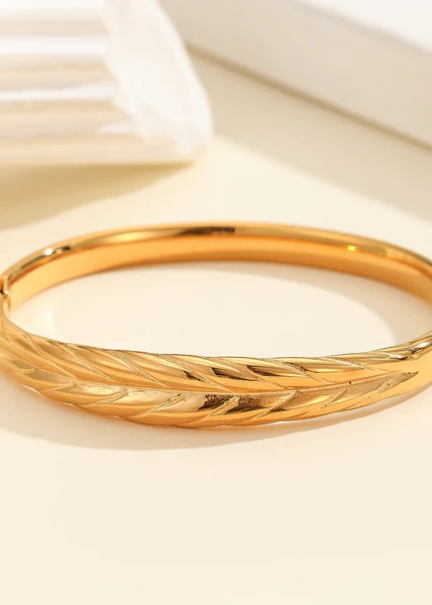 Bracelet in Gold Color by - Trendy Women Bracelet SNQ3432