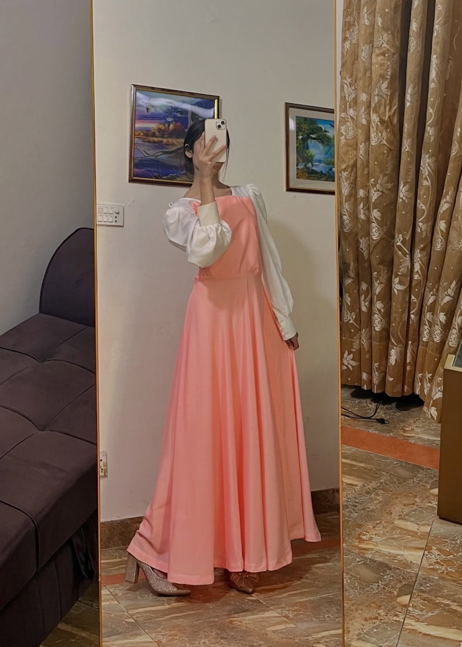 grip Frock in Pink