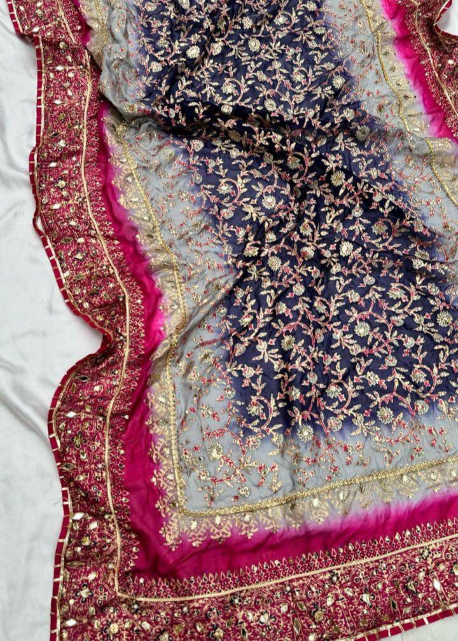 pk raw silk Unstitched in Grey