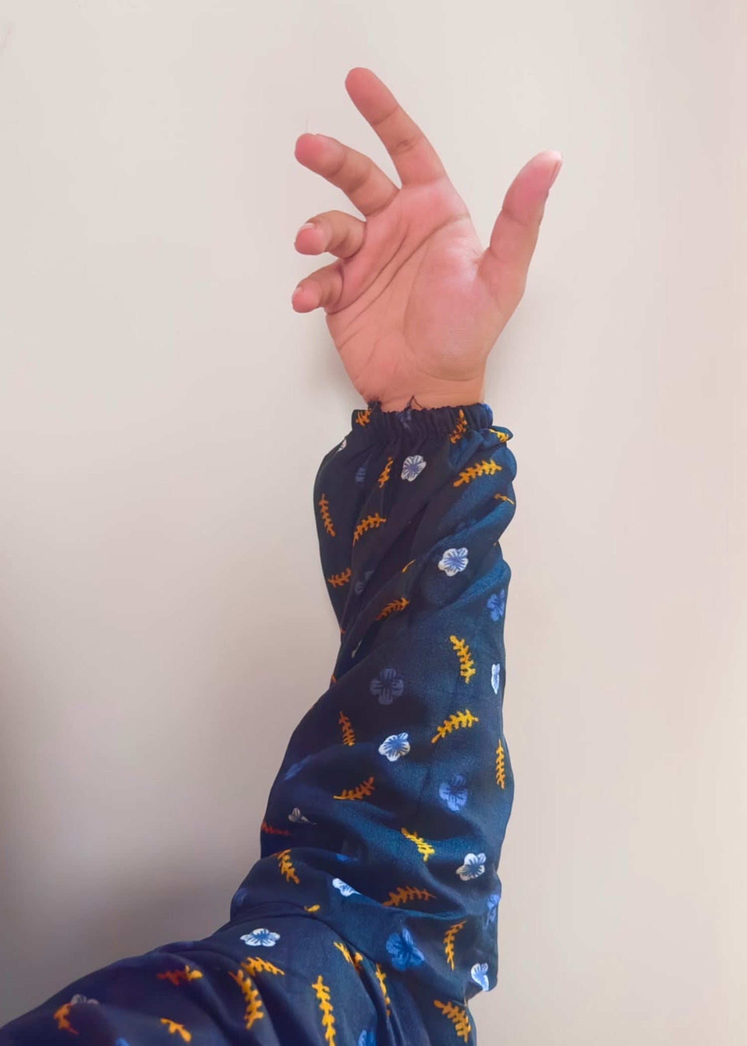 lawn Chaddar in Navy blue