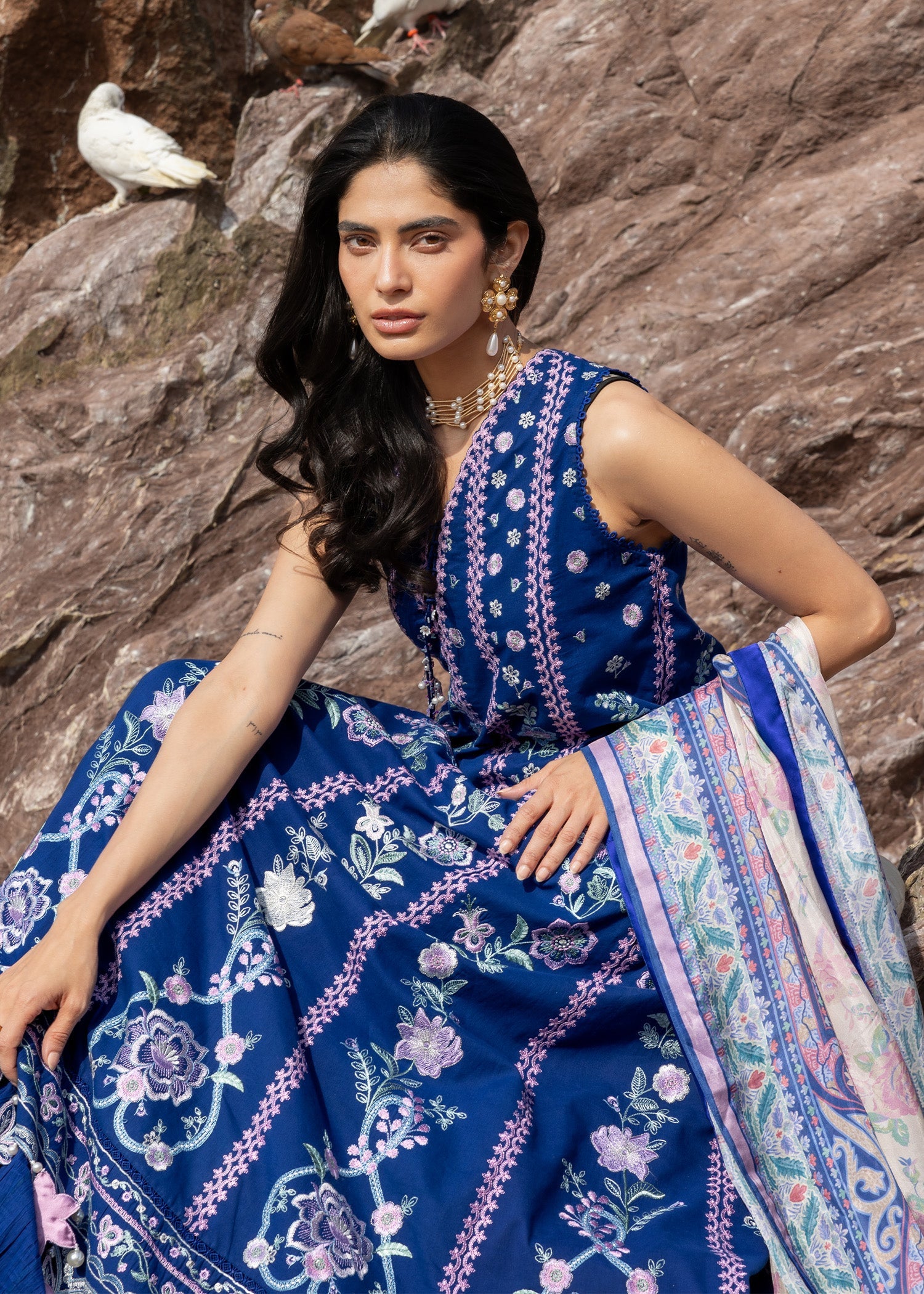 Festive Luxury Lawn – Neel