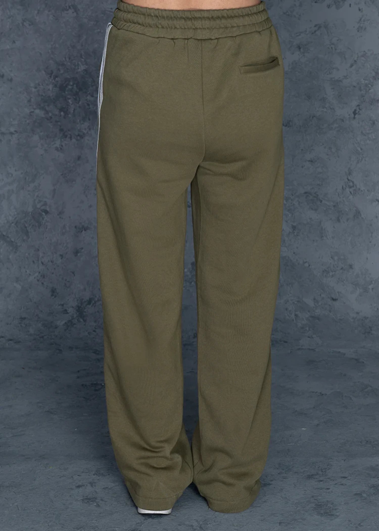 fleece Trousers in Olive green