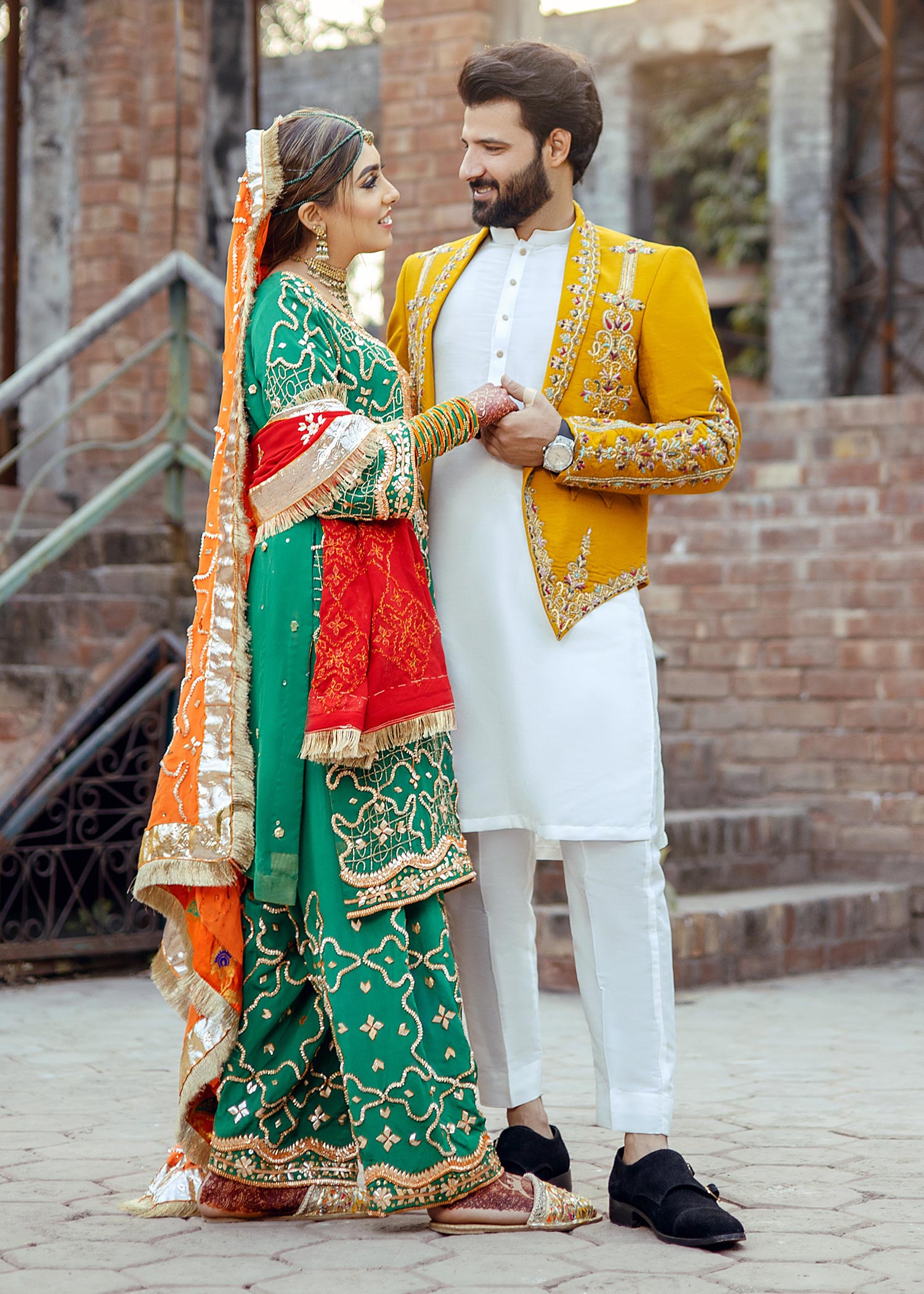 silk Prince Coat in Yellow