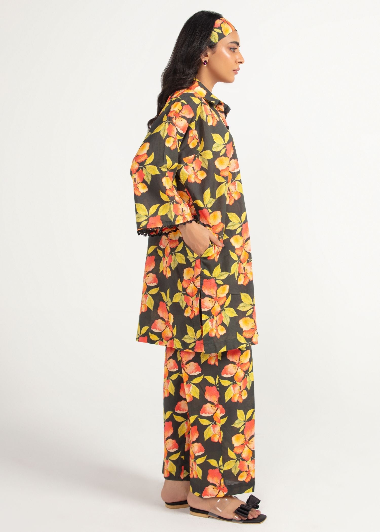 cambric Co ord Sets in Black