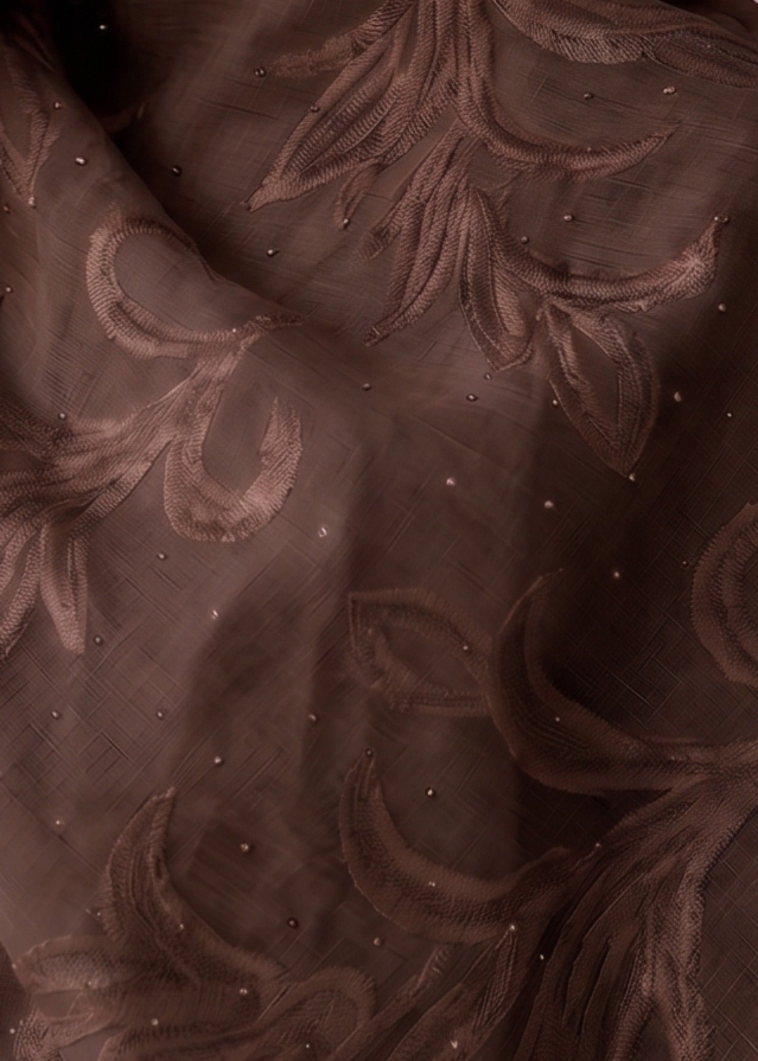 Scarf in Chocolate brown Color by - Trendy Women Scarf NBX8657