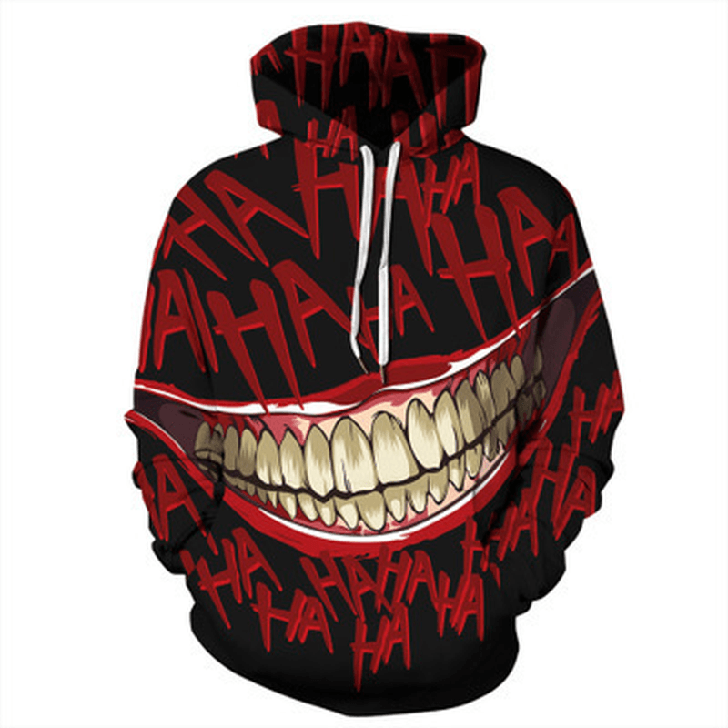 Men'S Hooded Long-Sleeved Sweater