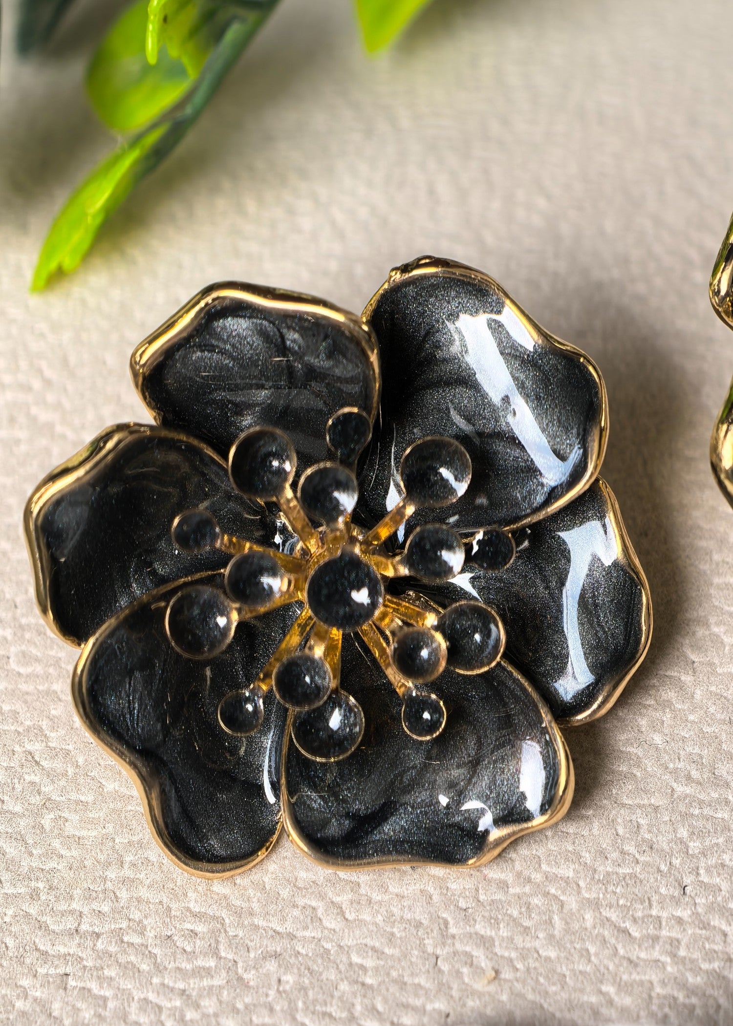 Studs in Black Color by - Trendy Women Studs MLC1851