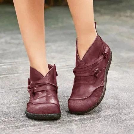 New women's shoes woolen women's leather boots
