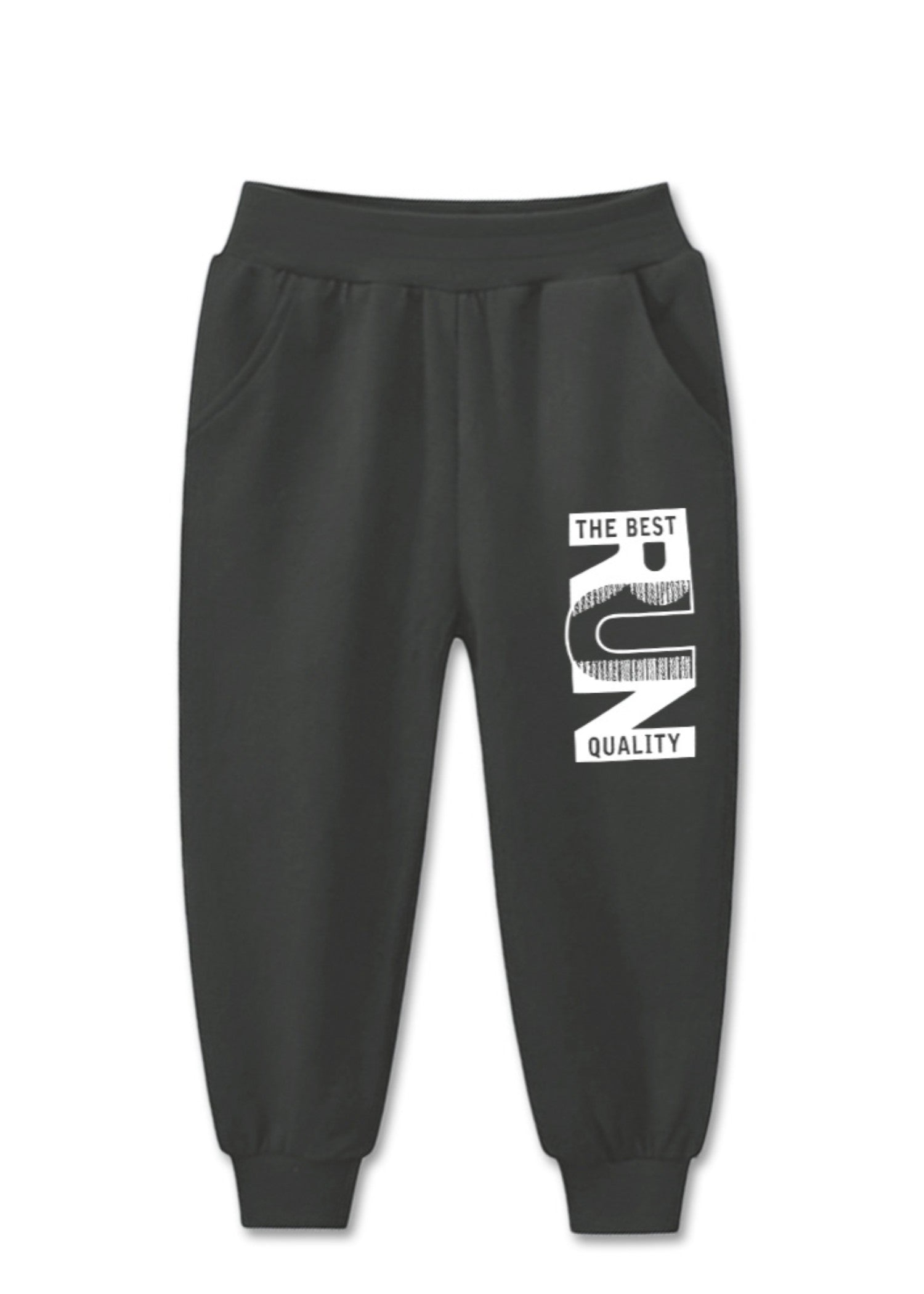 fleece Trousers in Iron grey