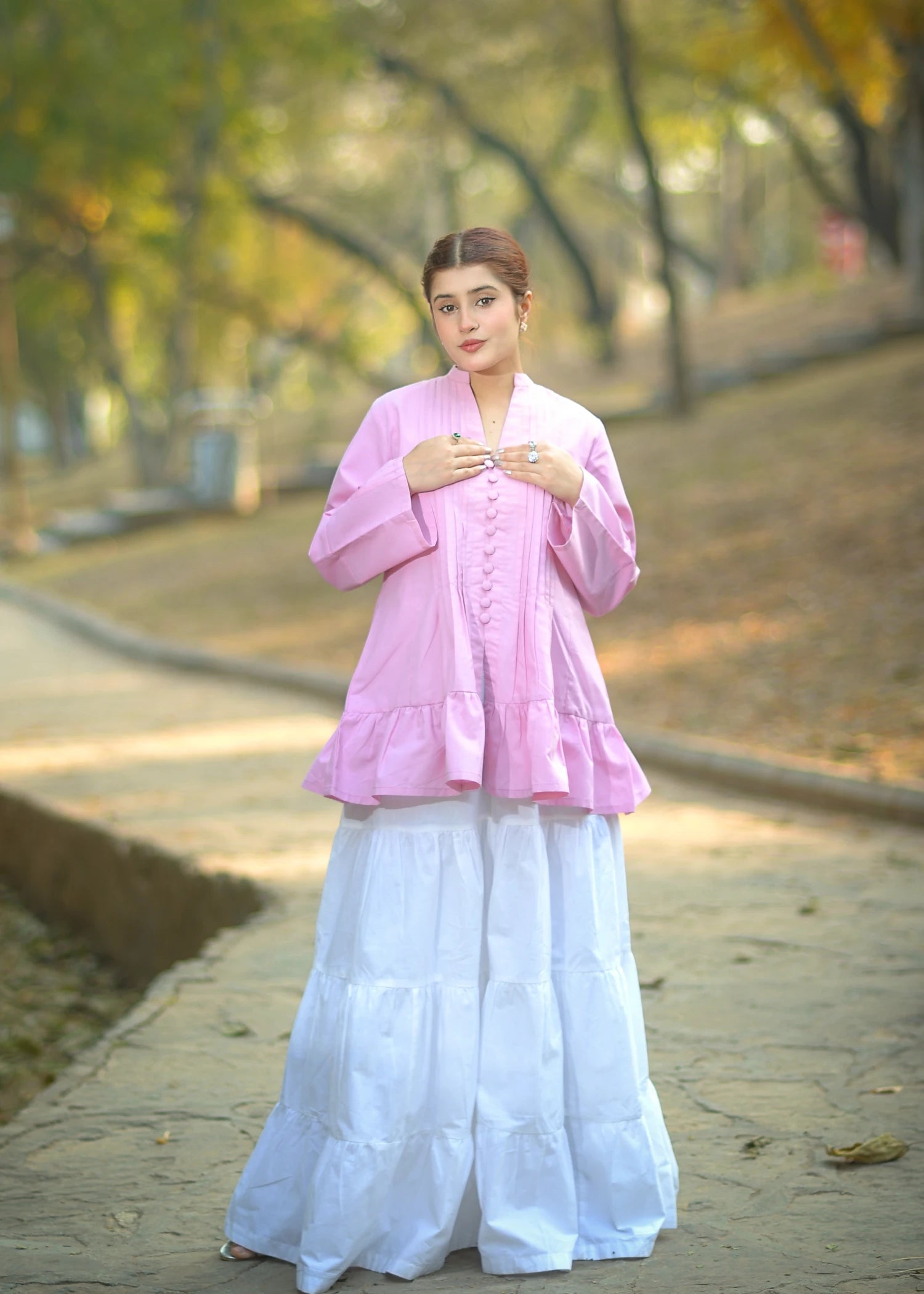 cotton Top in Pink