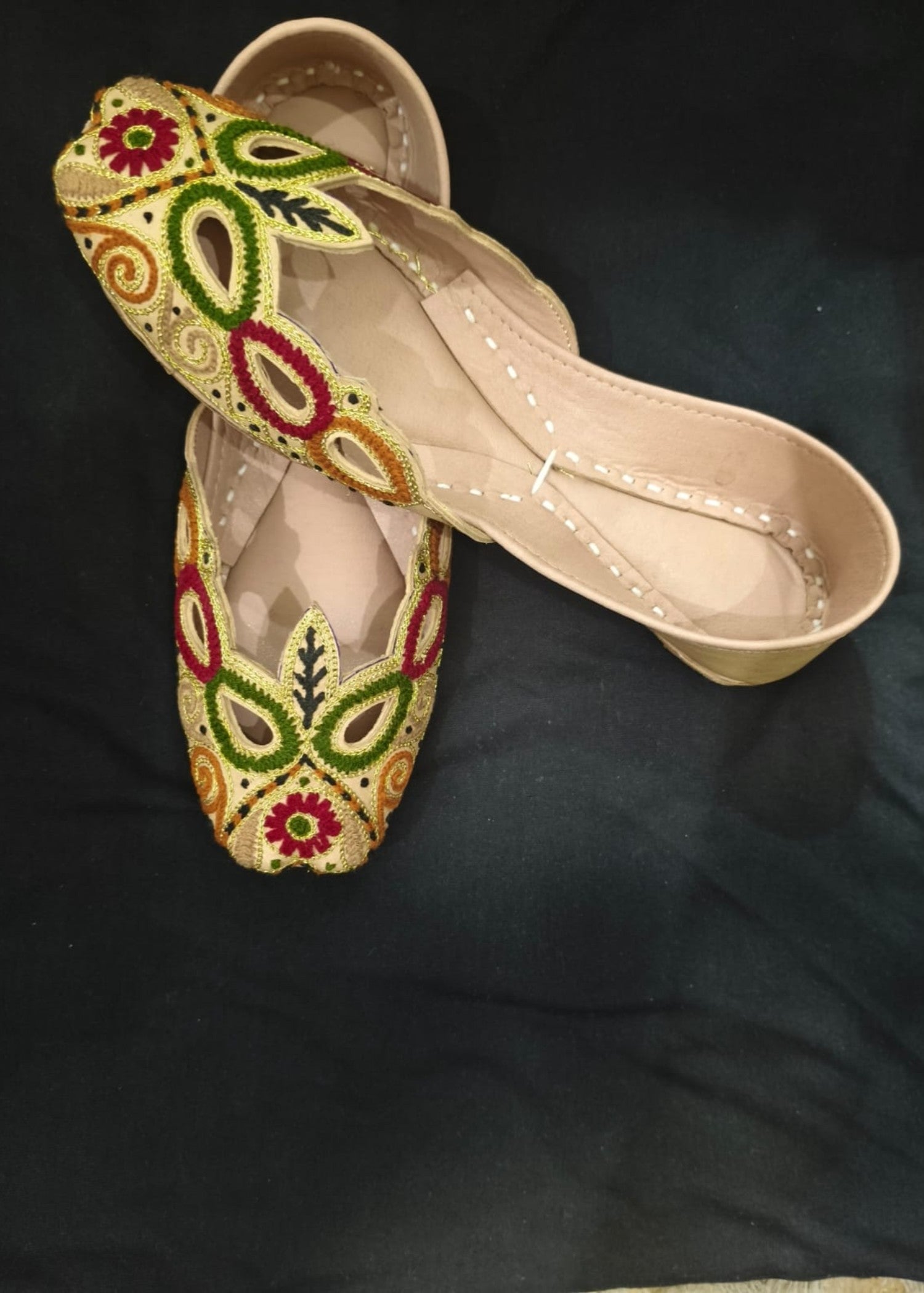 Khussa in Multi by - High Quality Women Khussa IQI1685