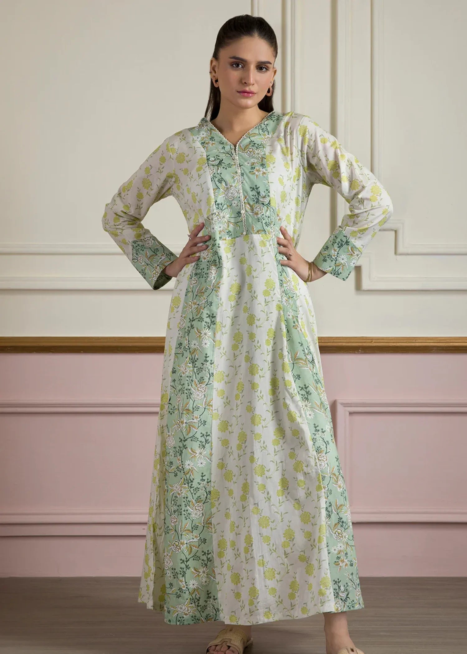 lawn Maxi in Multi